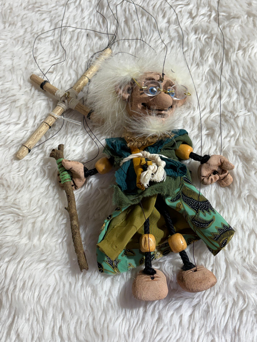 The Hermit: Classic Marionette Puppet