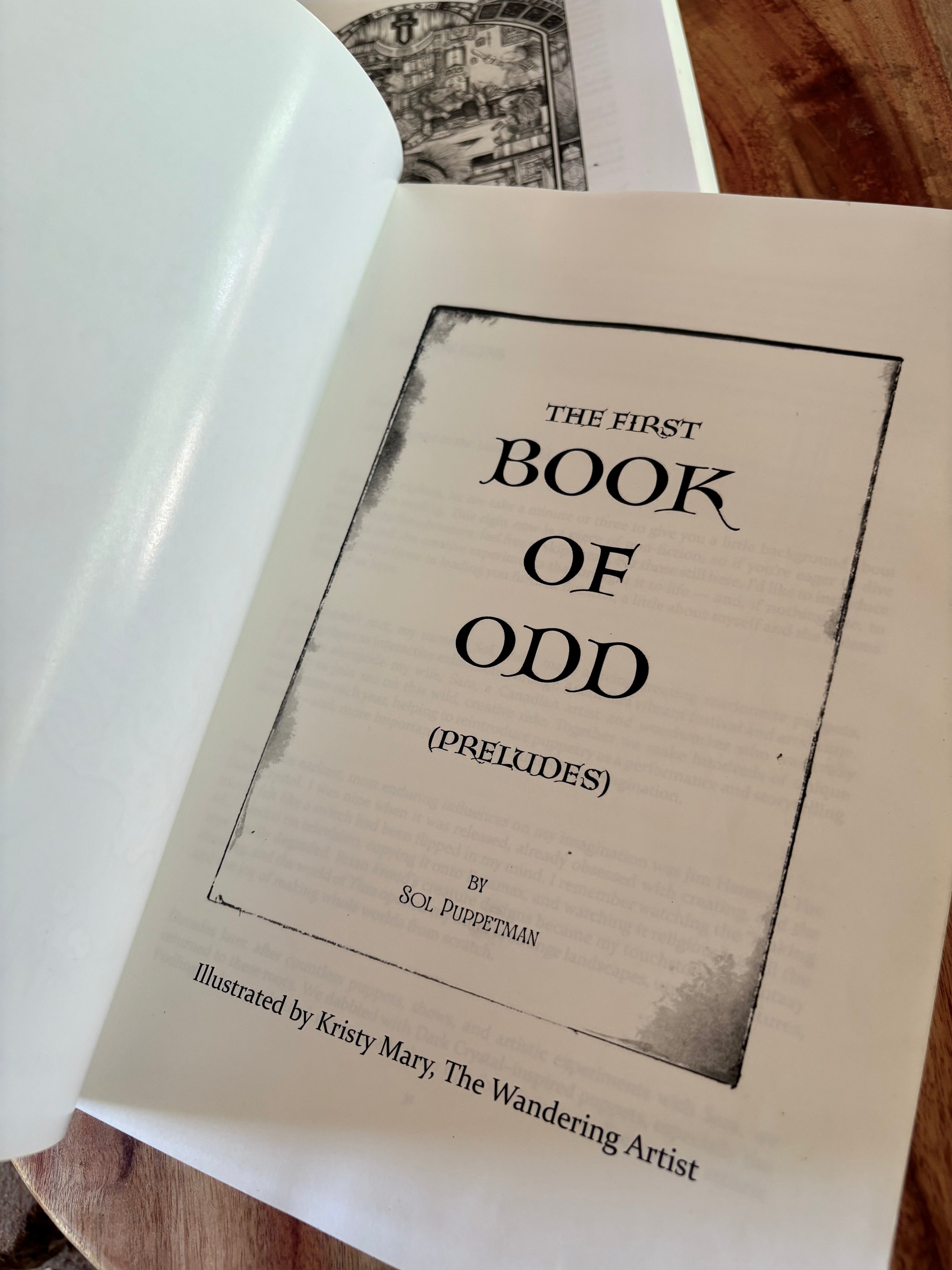 The First Book of Odd (Preludes) - Illustrated Edition