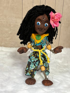 Islander Girl Marionette Puppet - Handcrafted Clay Classic