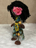 Islander Girl Marionette Puppet - Handcrafted Clay Classic