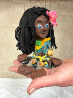 Islander Girl Marionette Puppet - Handcrafted Clay Classic