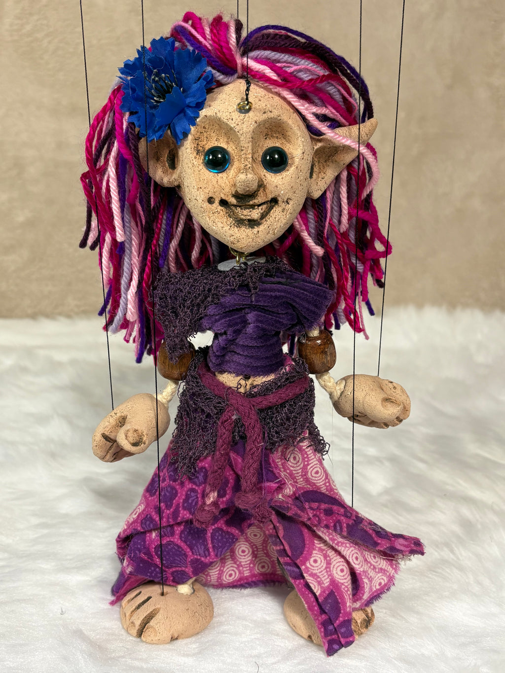 Pink Faery: Classic Marionette Puppet