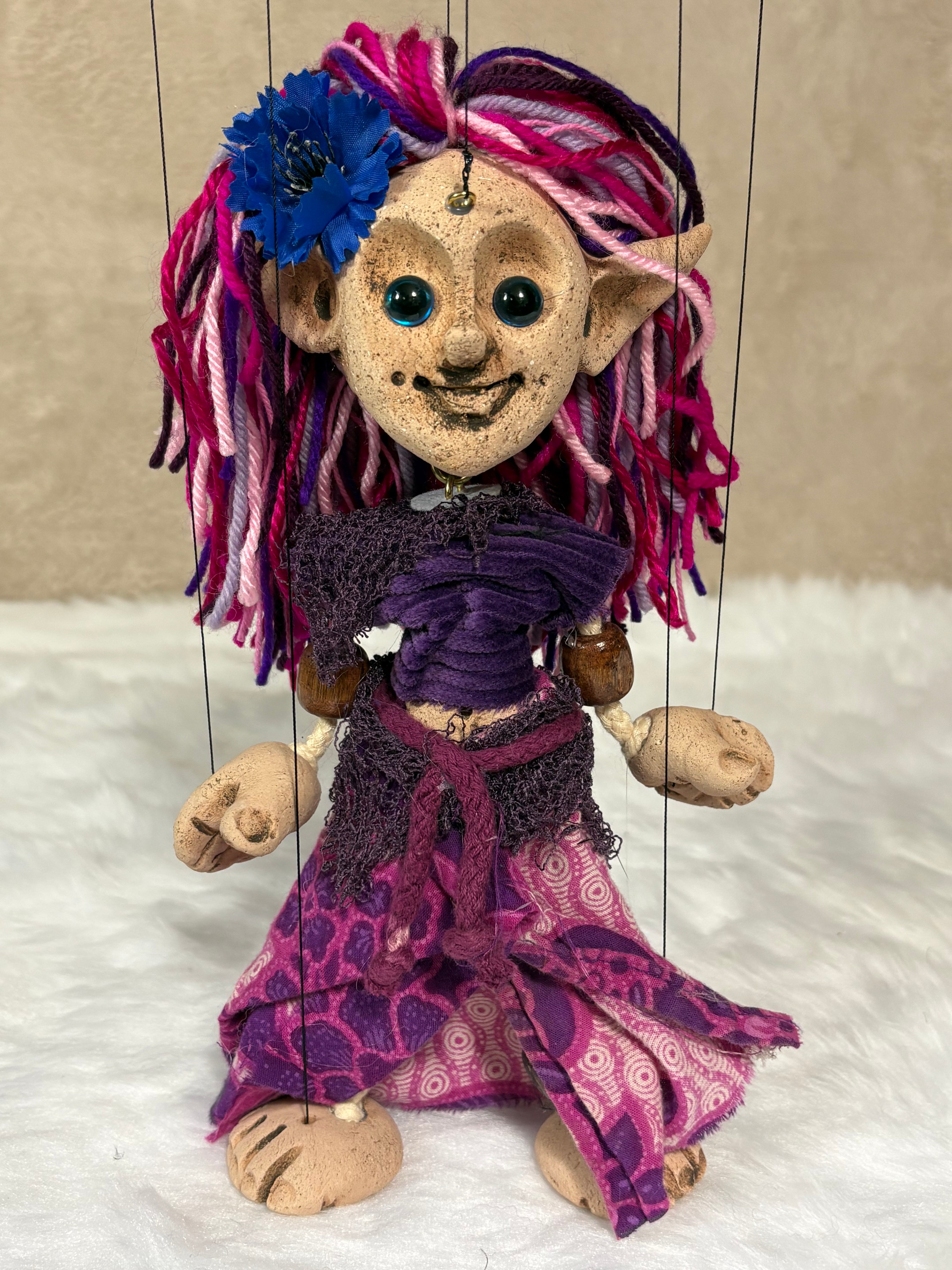 Pink Faery: Classic Marionette Puppet