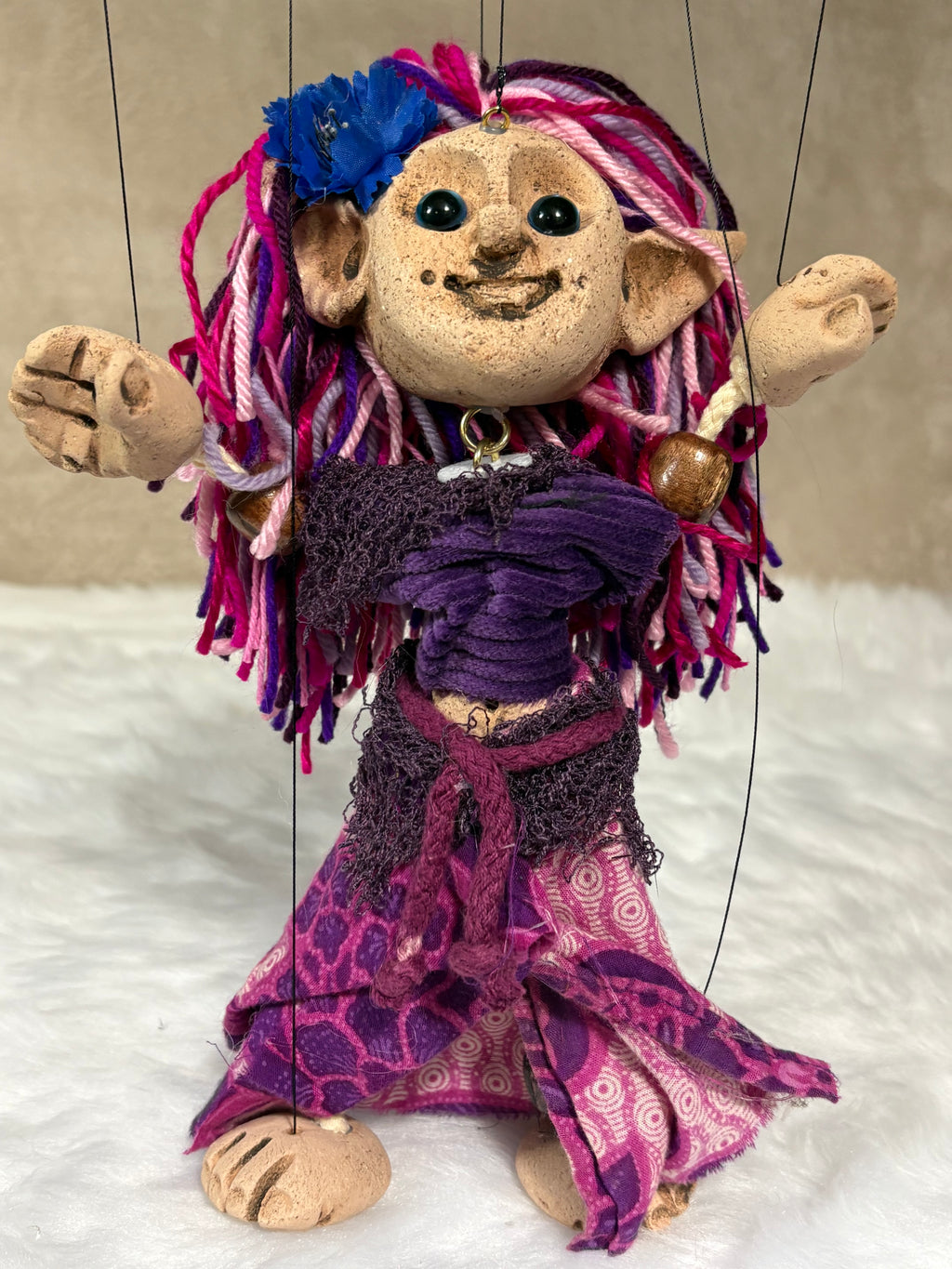 Pink Faery: Classic Marionette Puppet