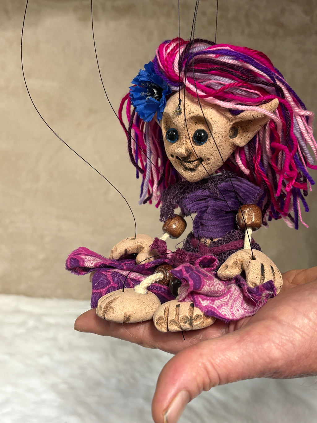 Pink Faery: Classic Marionette Puppet