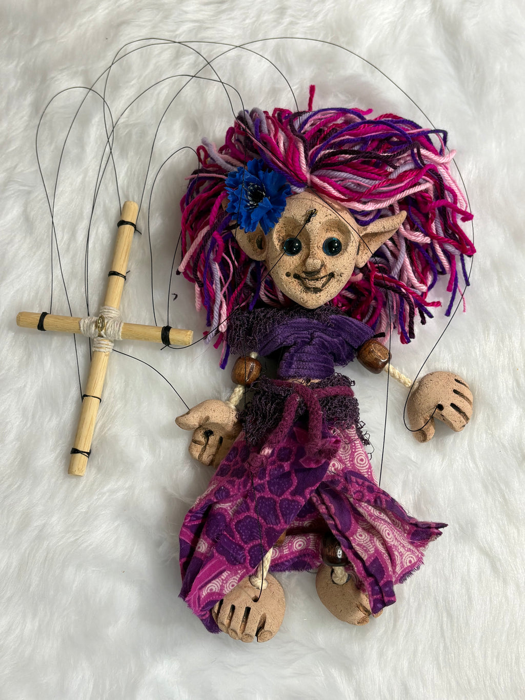 Pink Faery: Classic Marionette Puppet