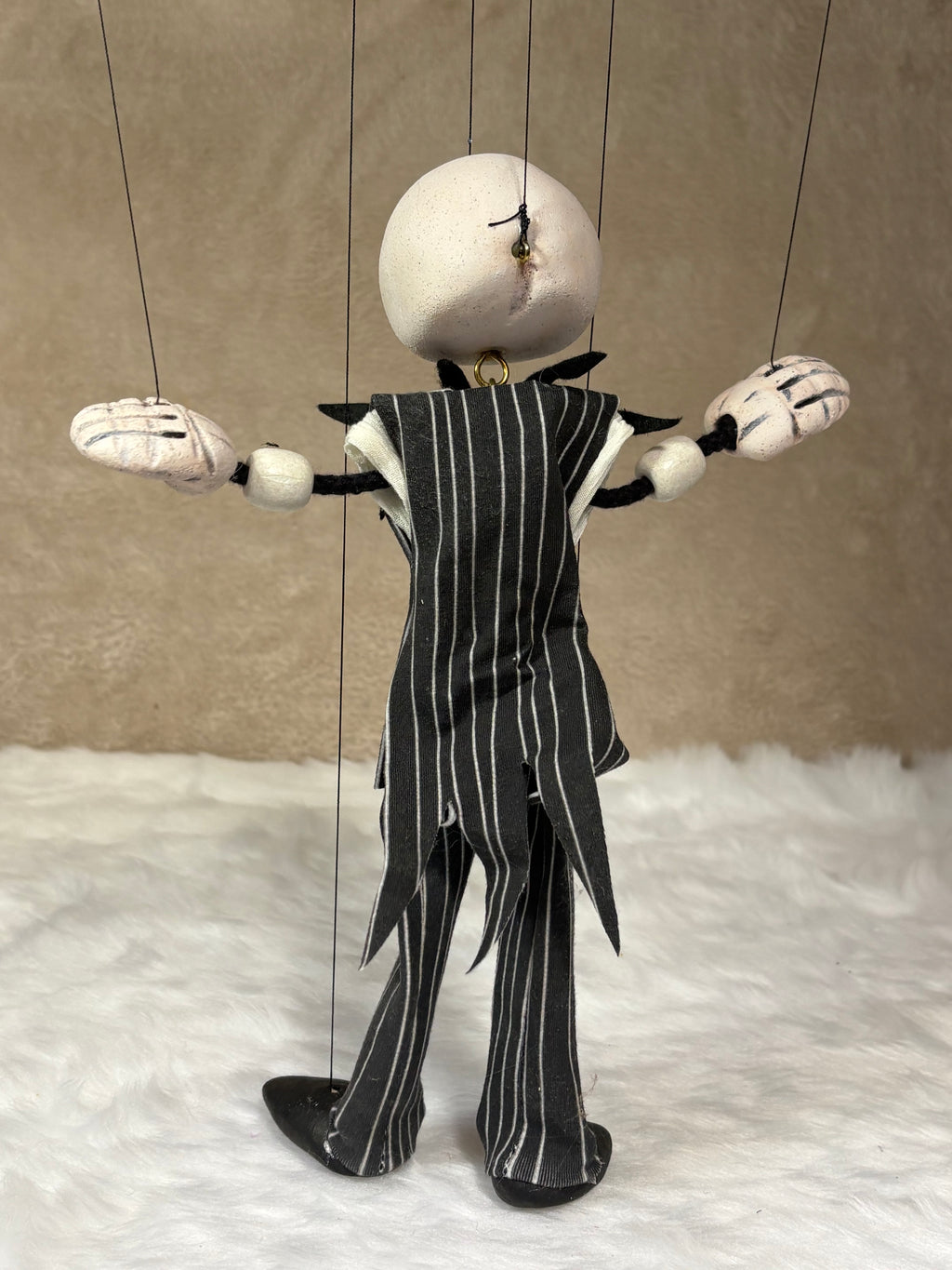 Jack Skellington puppet - Nightmare Before Christmas collectible marionette"