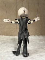 Jack Skellington puppet - Nightmare Before Christmas collectible marionette"