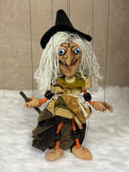 Tawna Ashcroft the Woodland Witch: Marionette Puppet