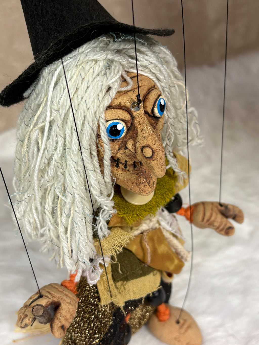 Tawna Ashcroft the Woodland Witch: Marionette Puppet
