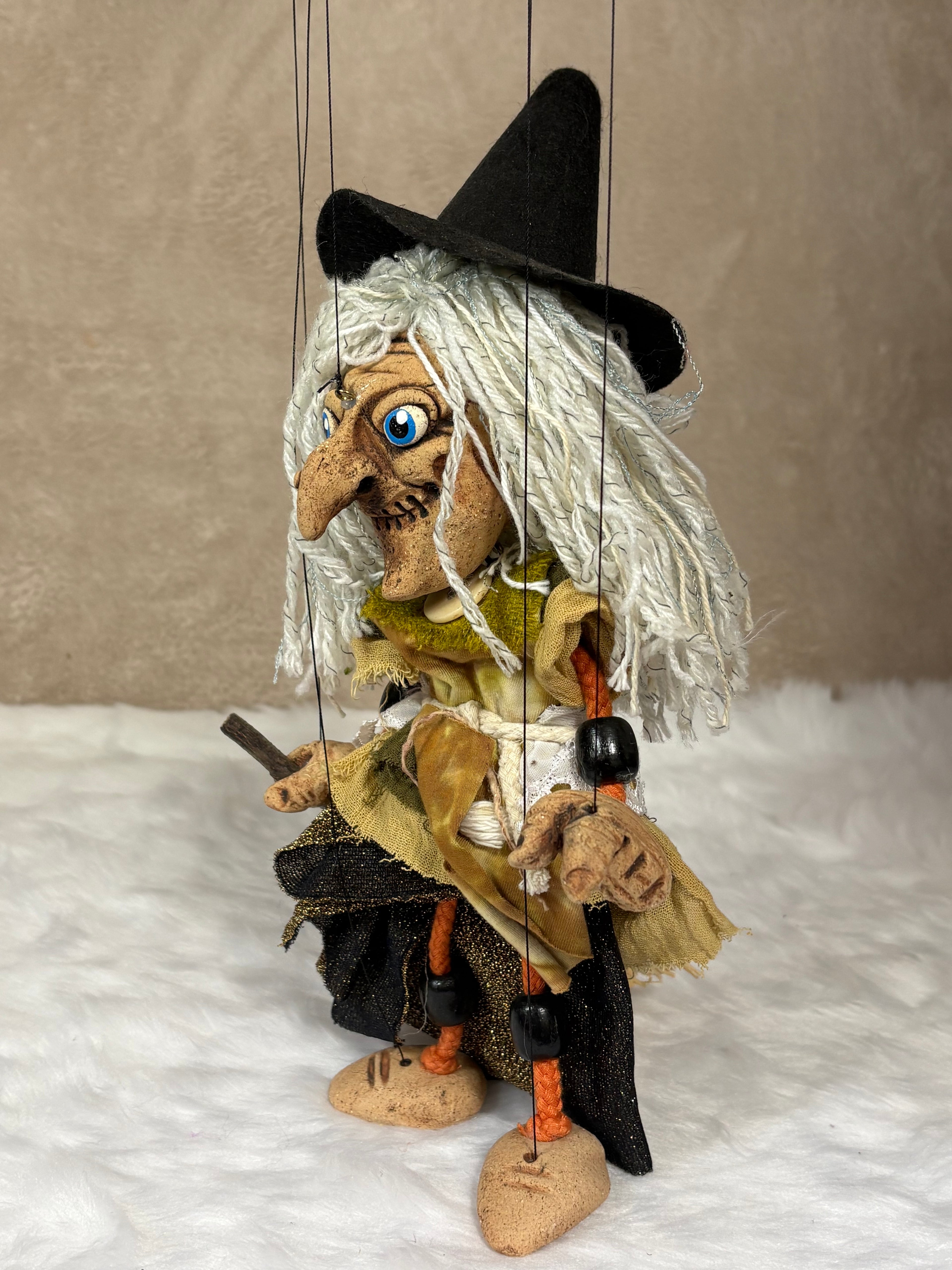 Tawna Ashcroft the Woodland Witch: Marionette Puppet