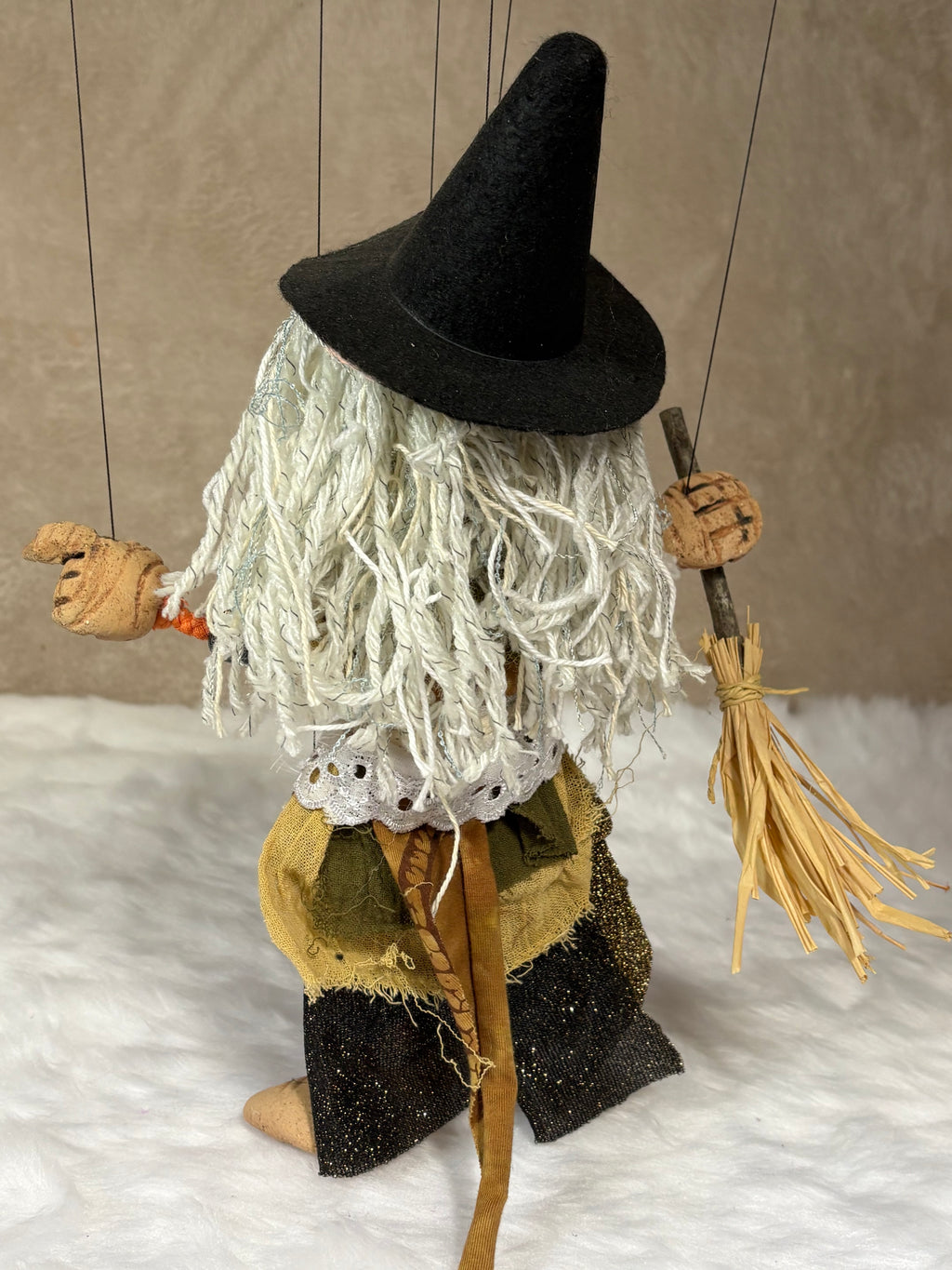 Tawna Ashcroft the Woodland Witch: Marionette Puppet