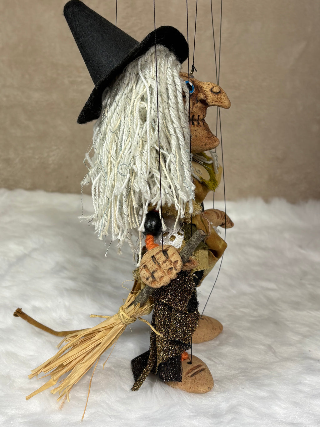 Tawna Ashcroft the Woodland Witch: Marionette Puppet