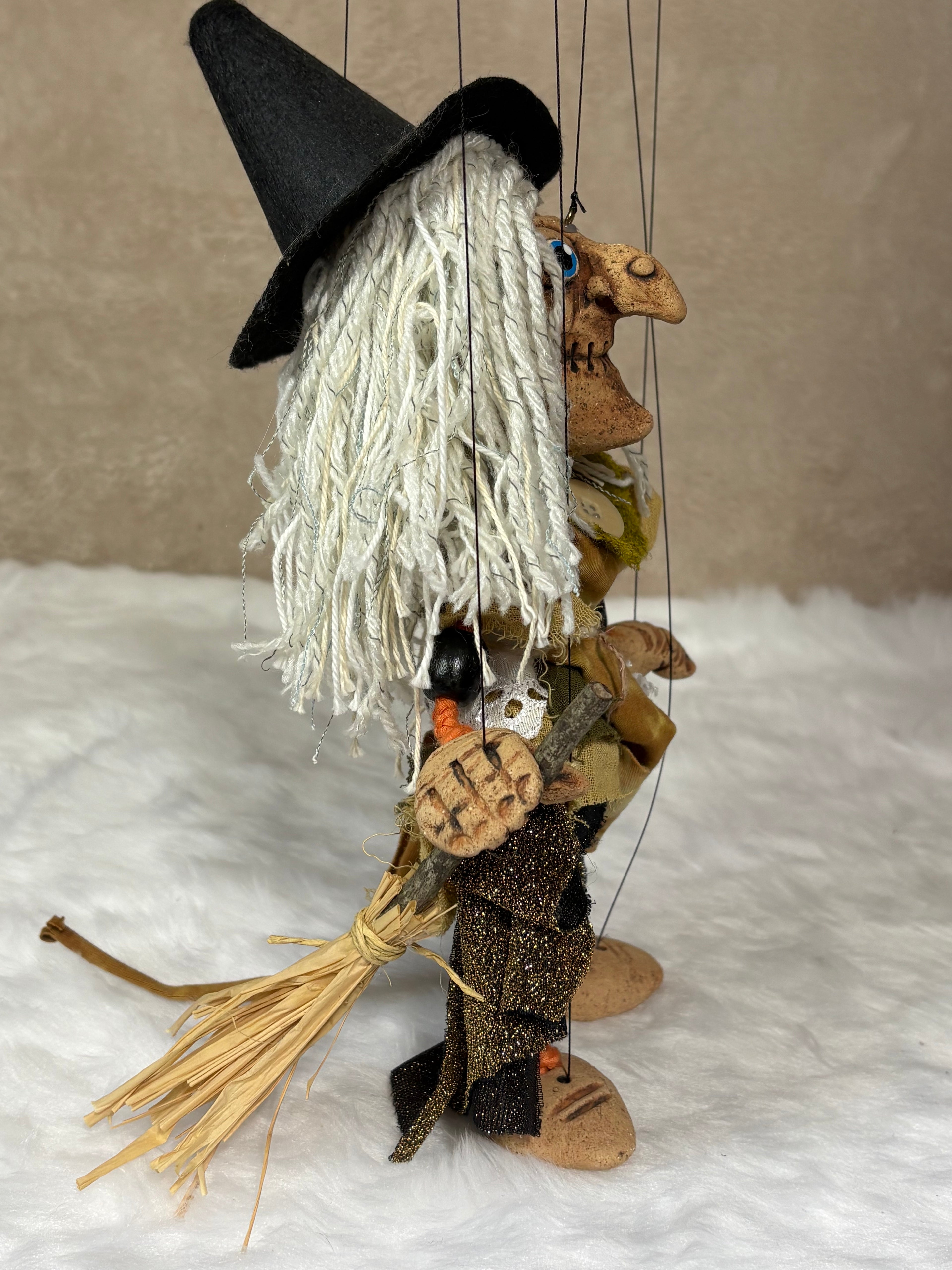 Tawna Ashcroft the Woodland Witch: Marionette Puppet