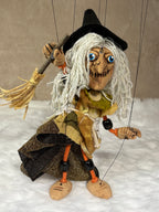 Tawna Ashcroft the Woodland Witch: Marionette Puppet