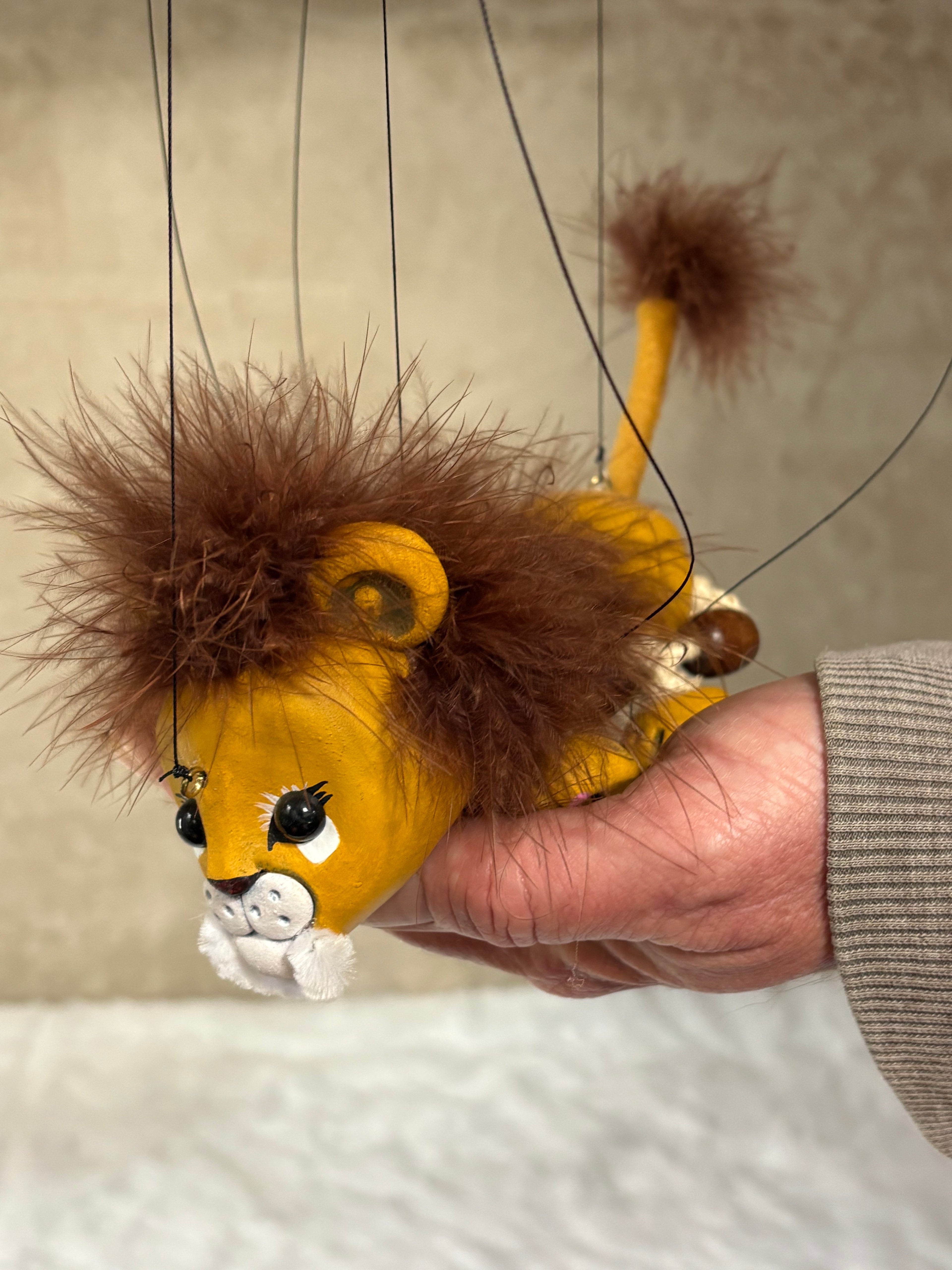 Lion - Marionette Puppet