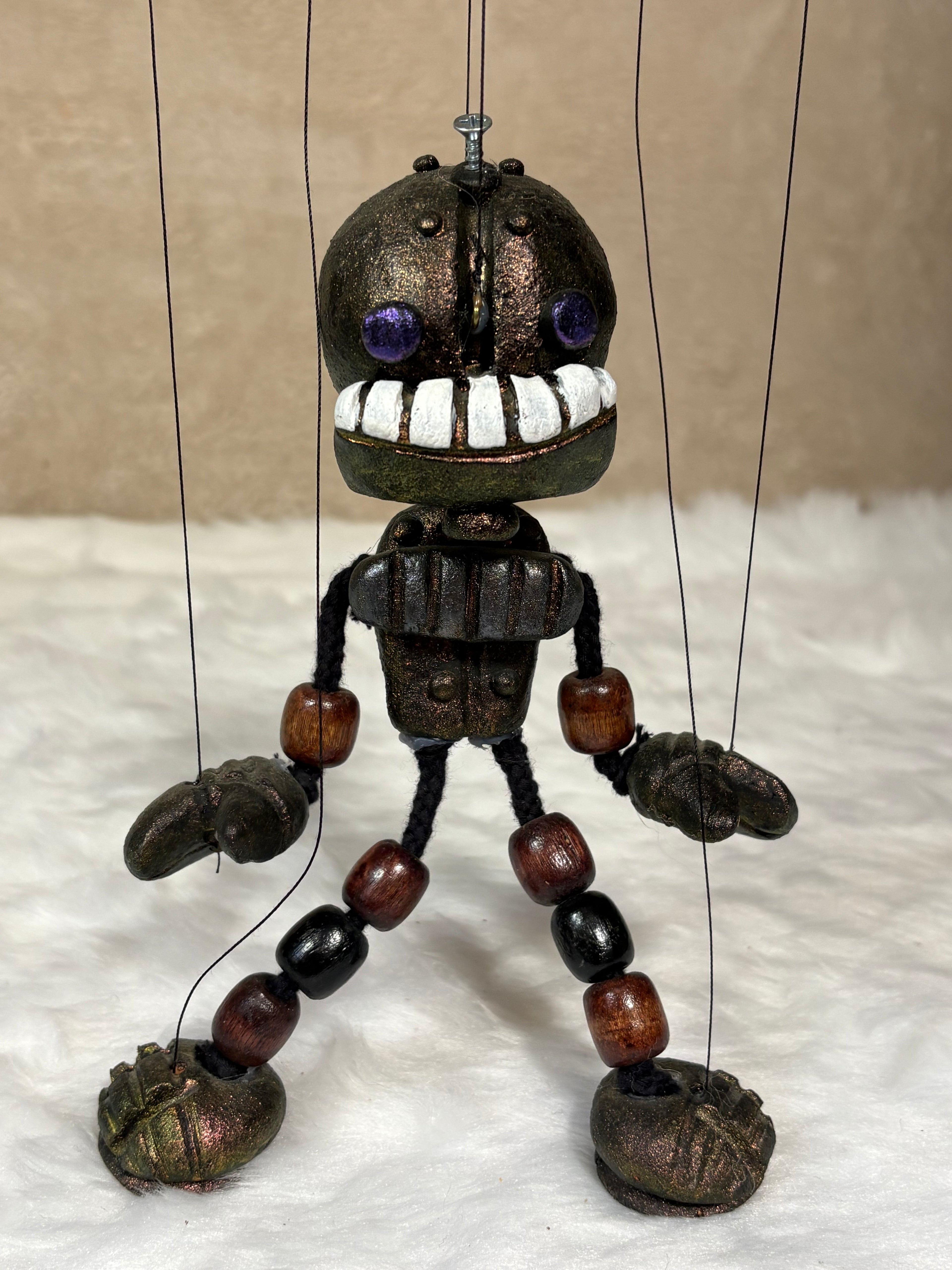 Wattsy the Robot – Marionette Puppet