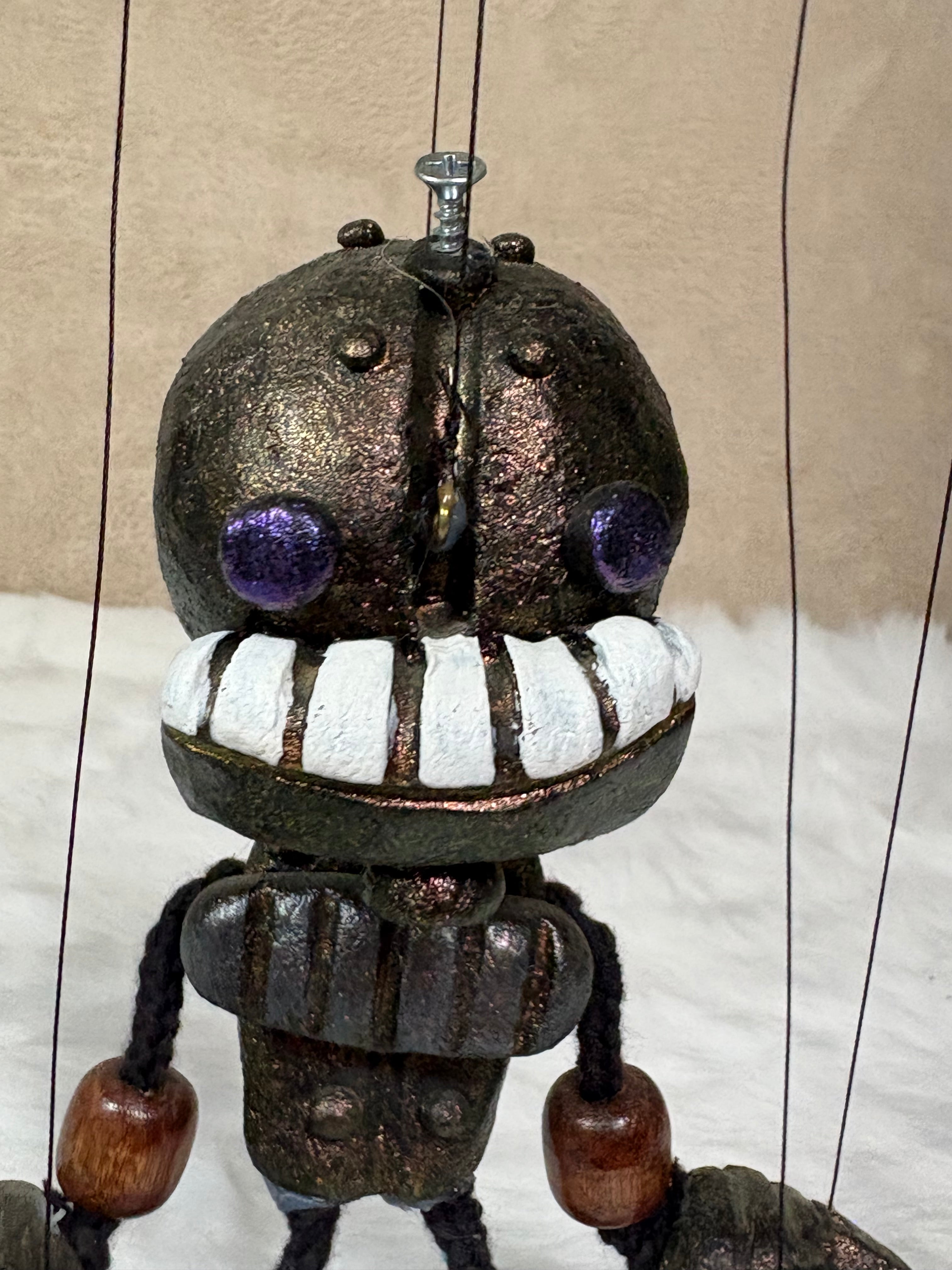Wattsy the Robot – Marionette Puppet