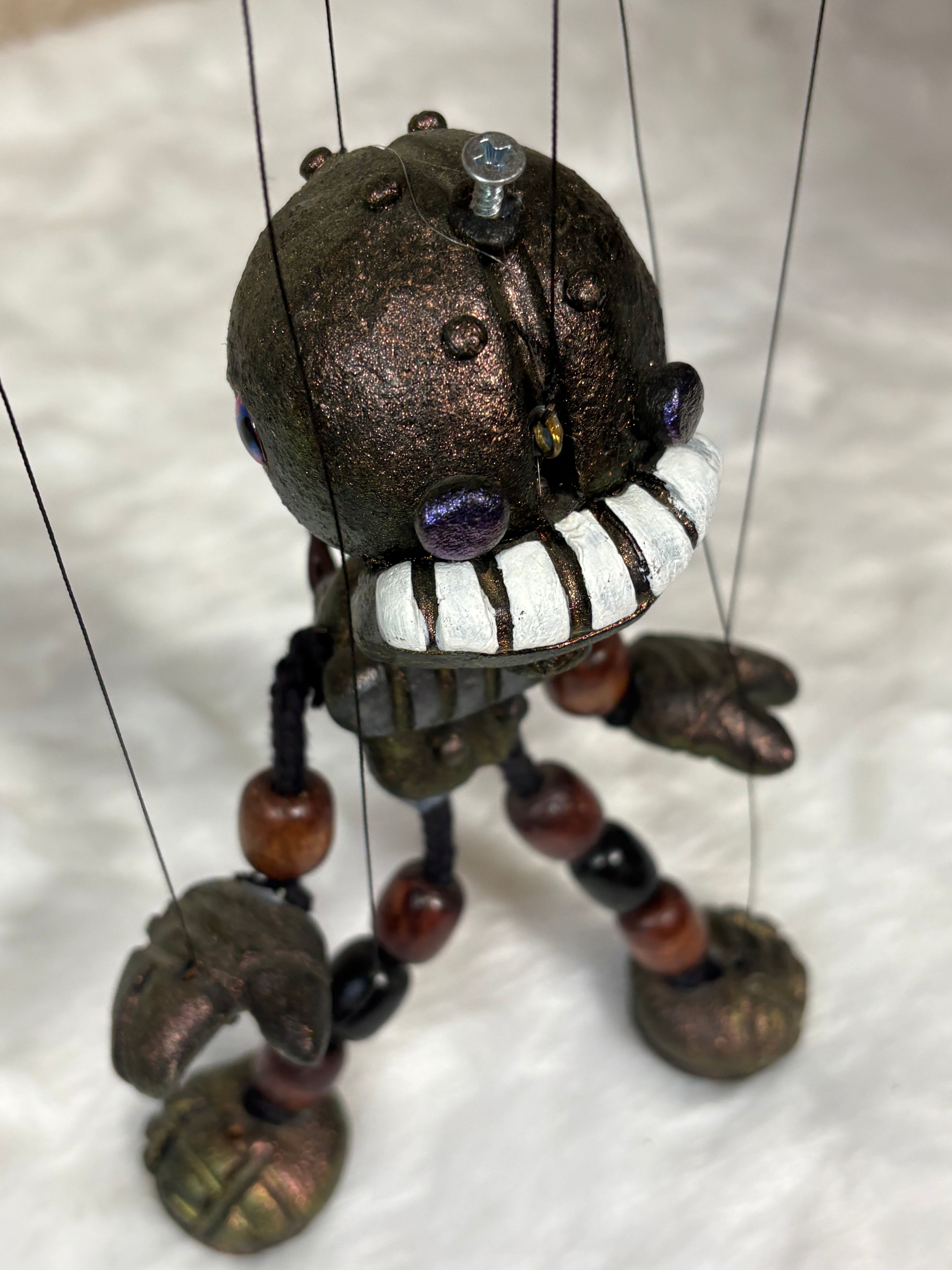 Wattsy the Robot – Marionette Puppet