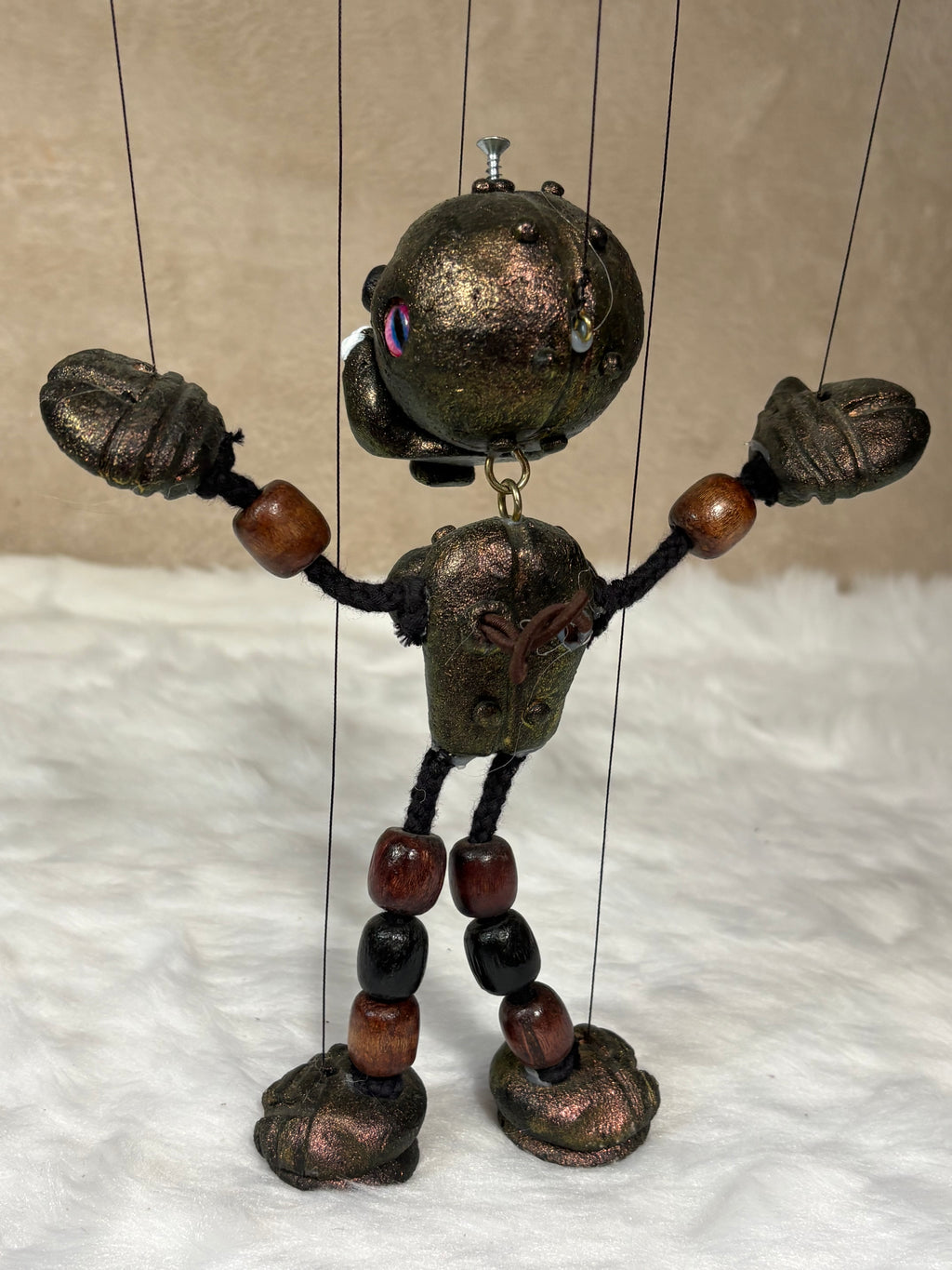 Wattsy the Robot – Marionette Puppet