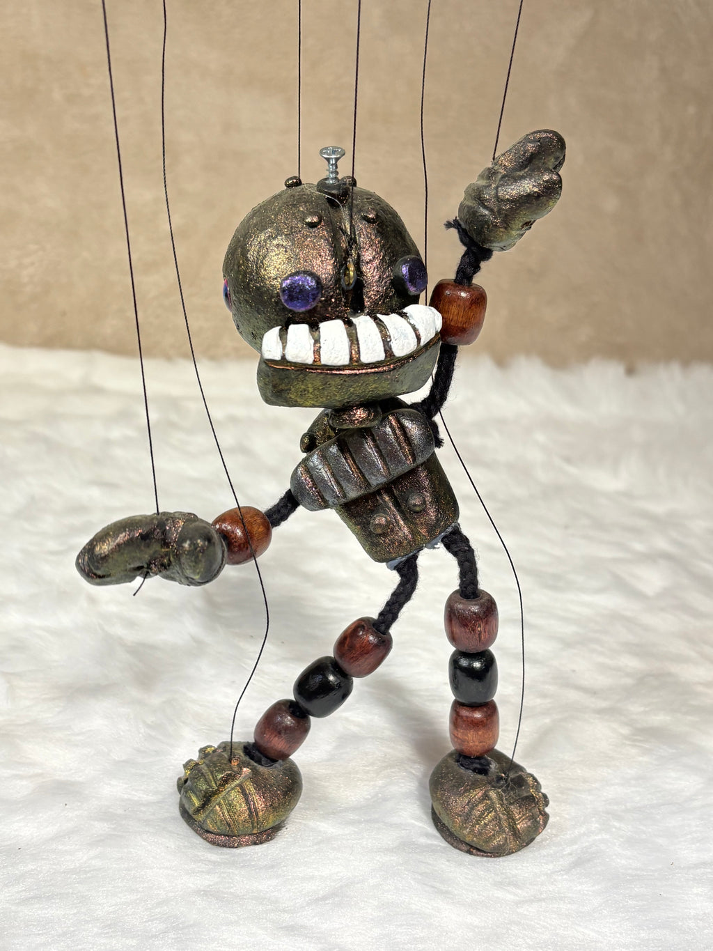Wattsy the Robot – Marionette Puppet
