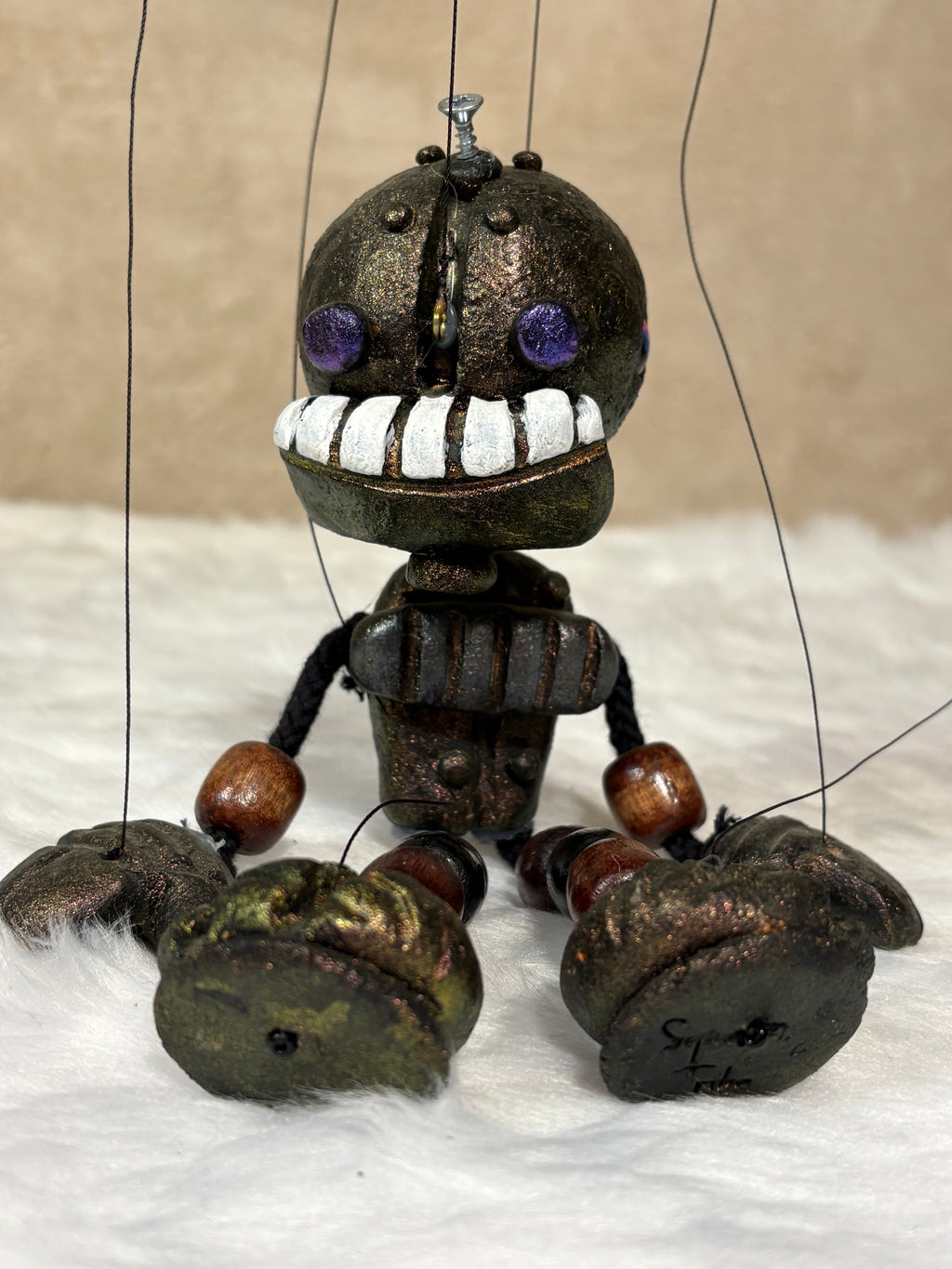 Wattsy the Robot – Marionette Puppet