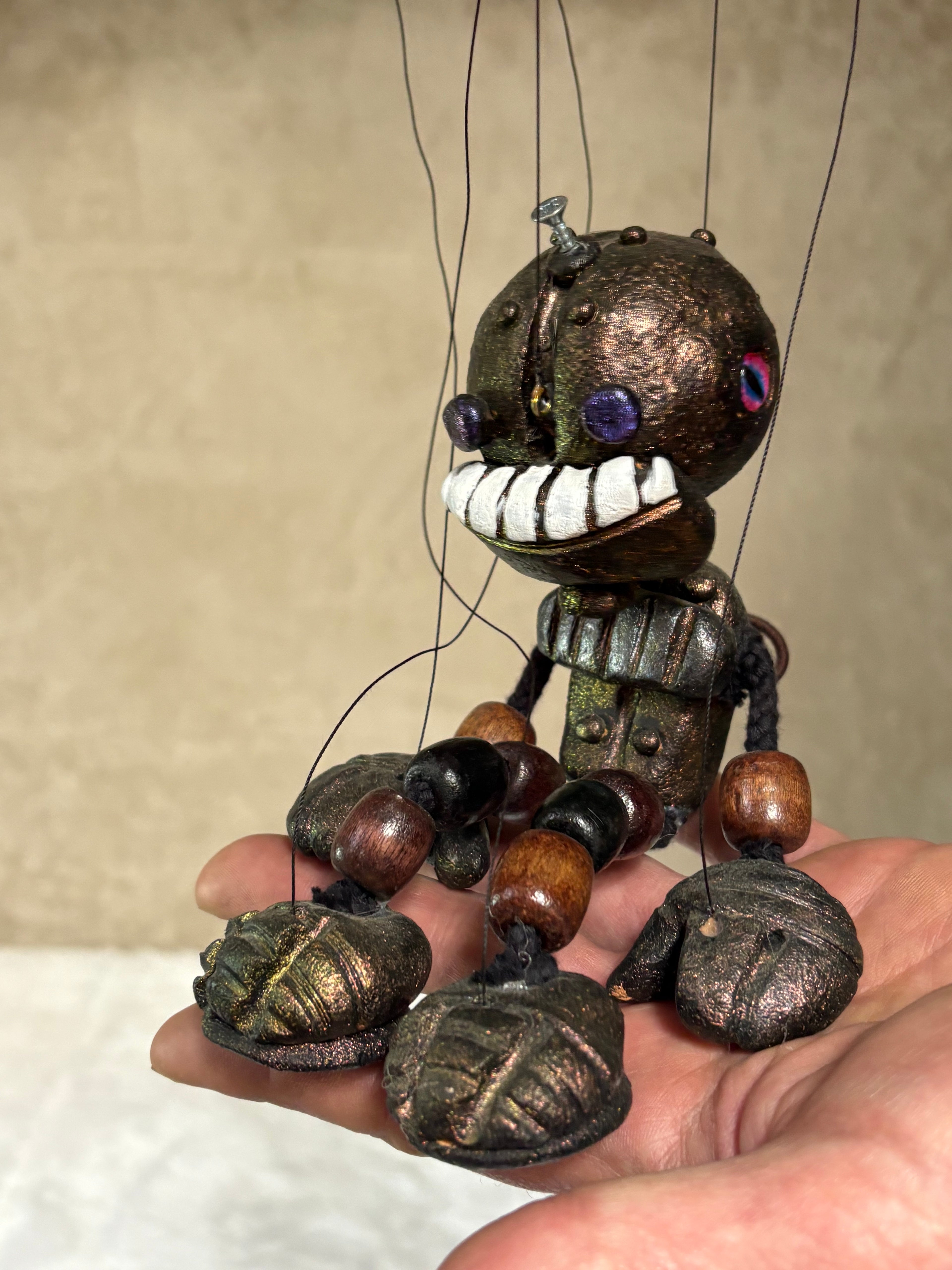 Wattsy the Robot – Marionette Puppet