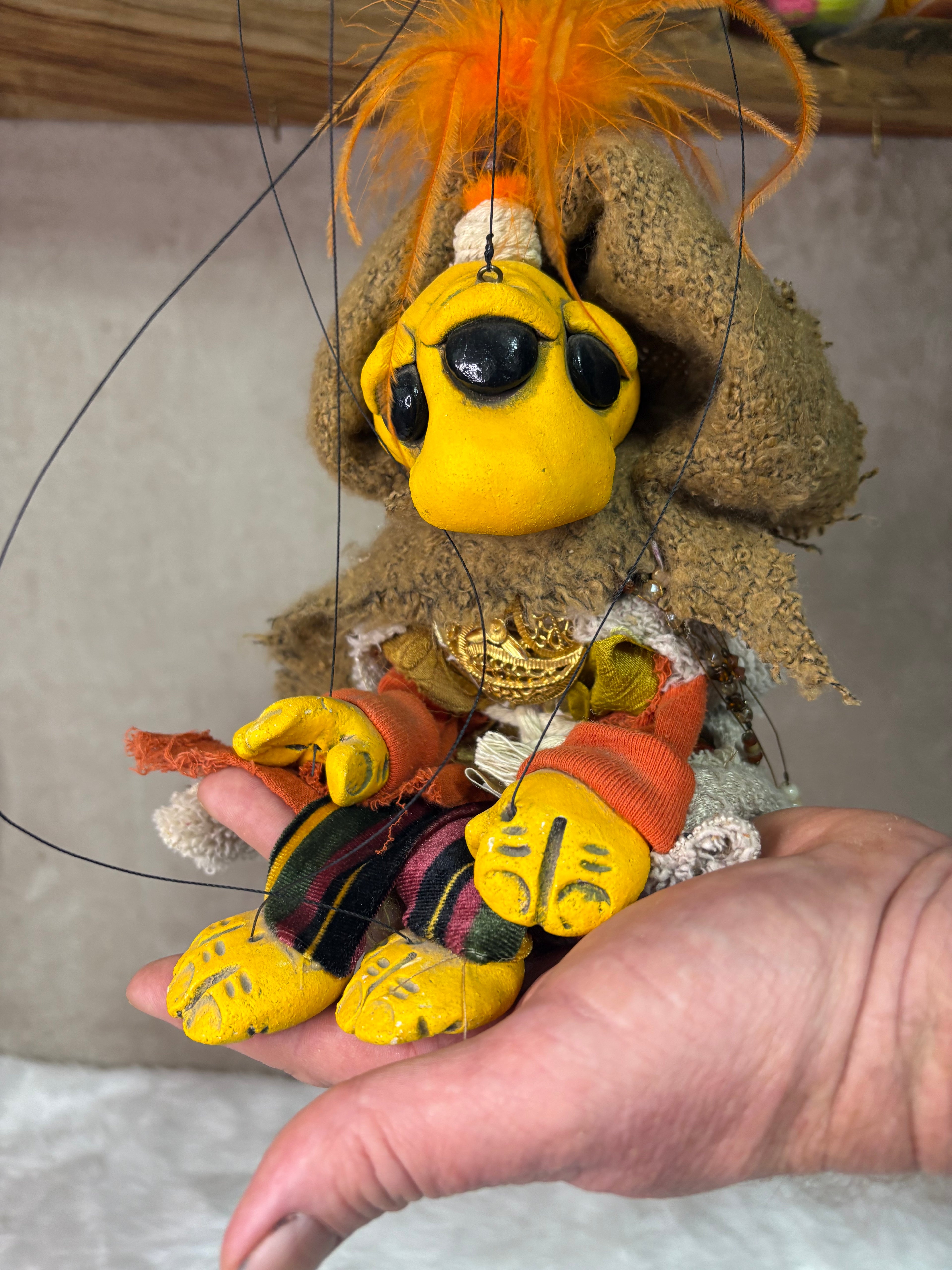 The Nameless All-seer - an Eyelander Oddling marionette