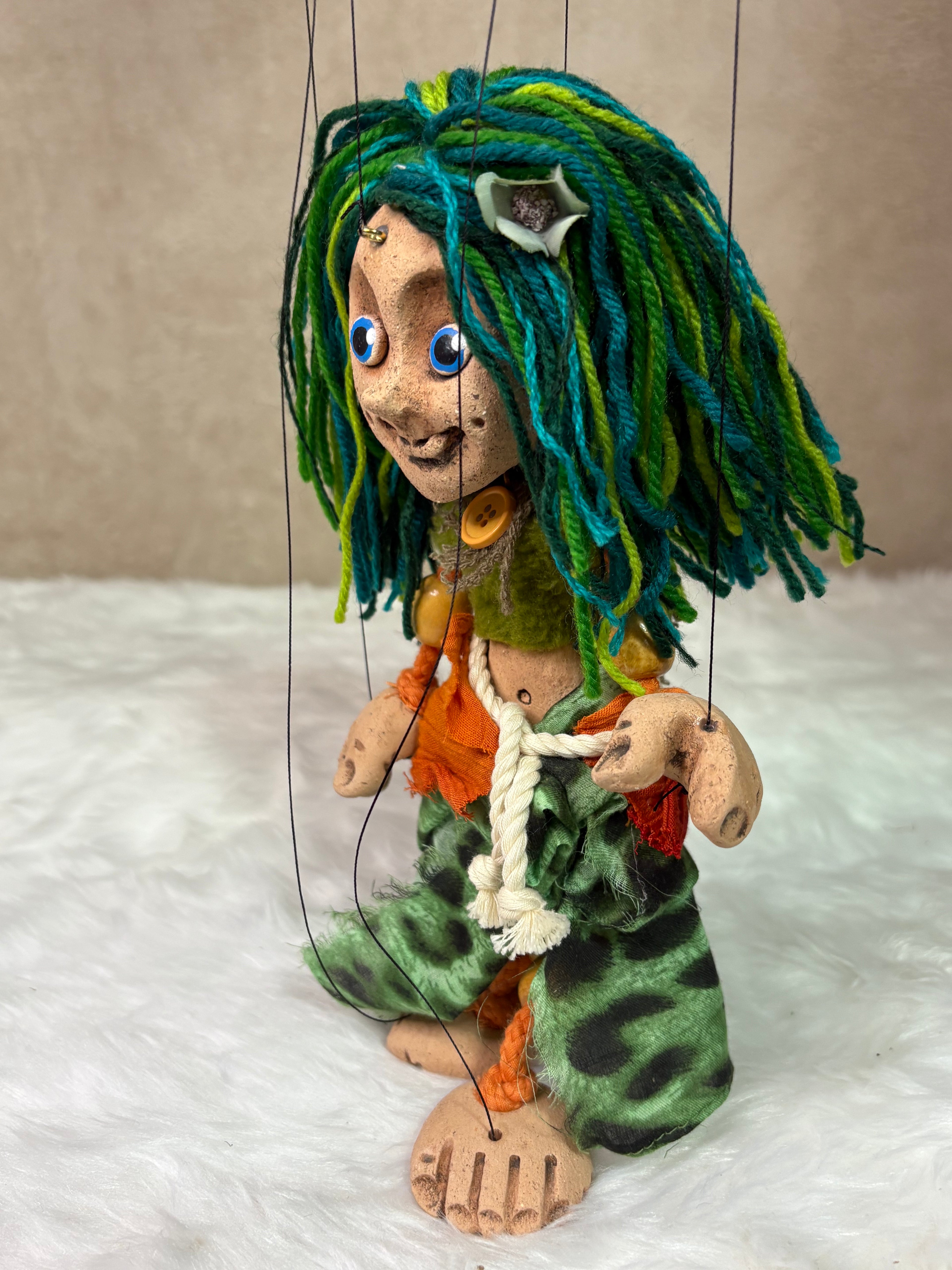 Hippy Chix: Classic Marionette Puppet