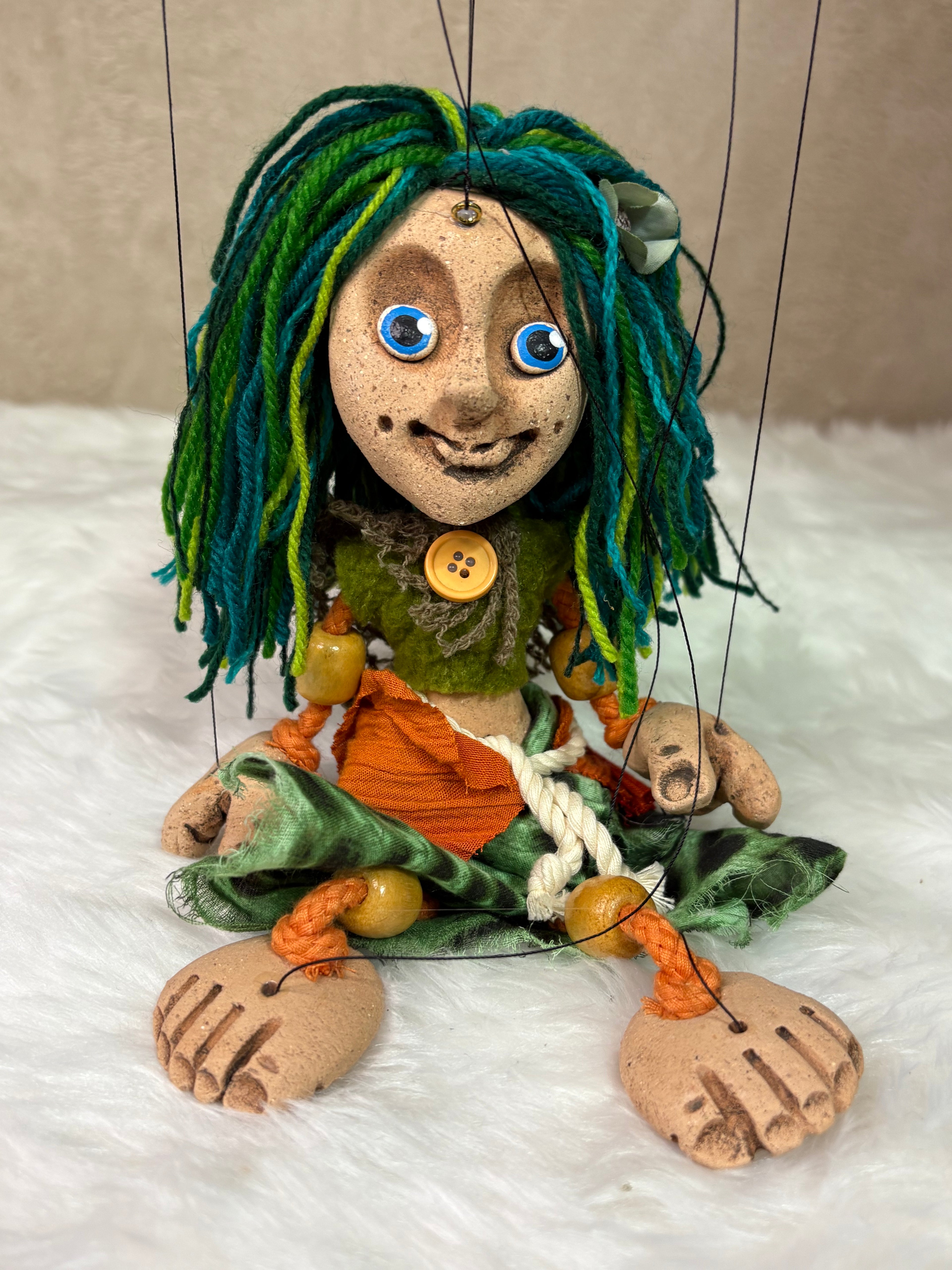 Hippy Chix: Classic Marionette Puppet