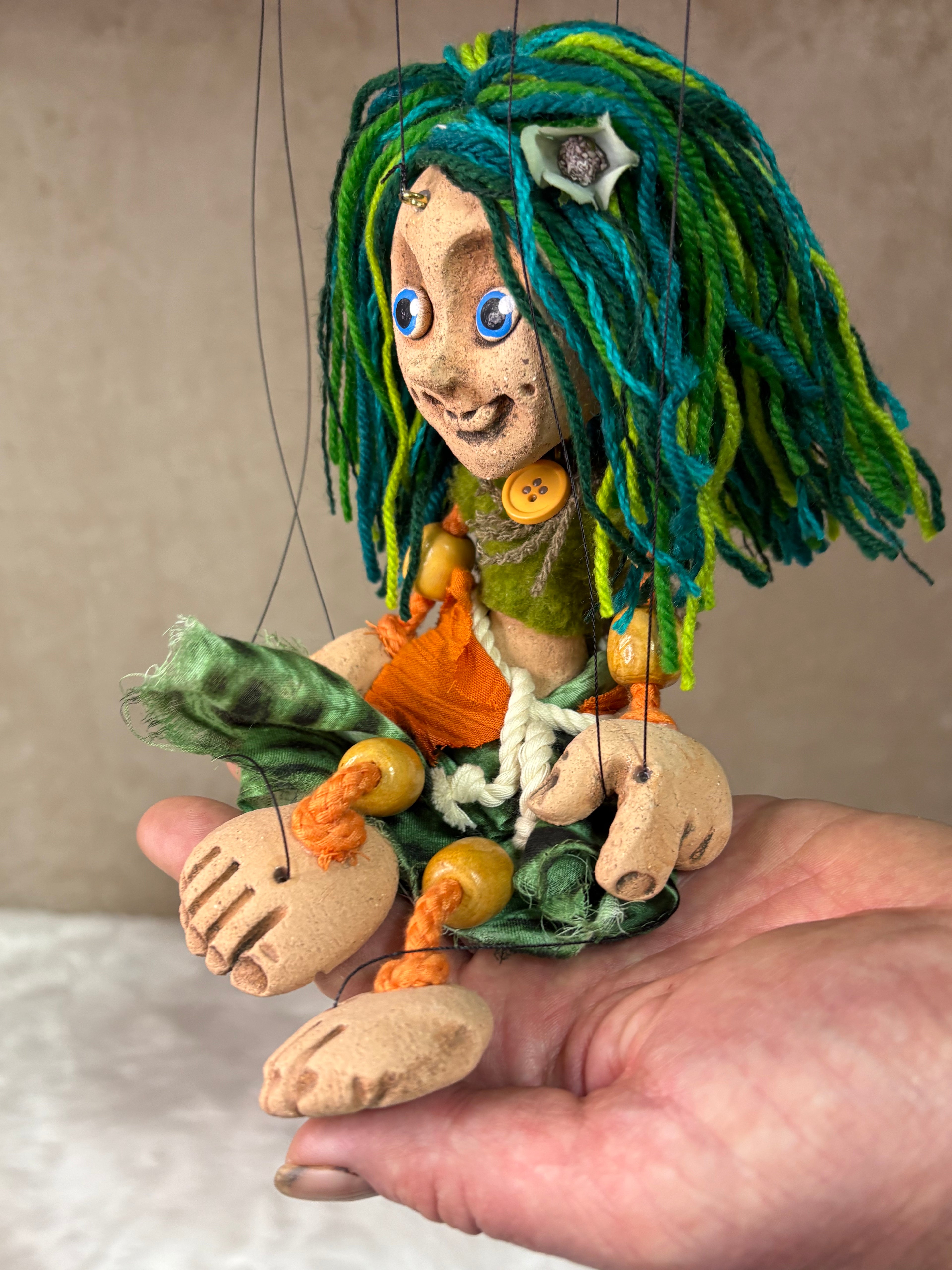 Hippy Chix: Classic Marionette Puppet
