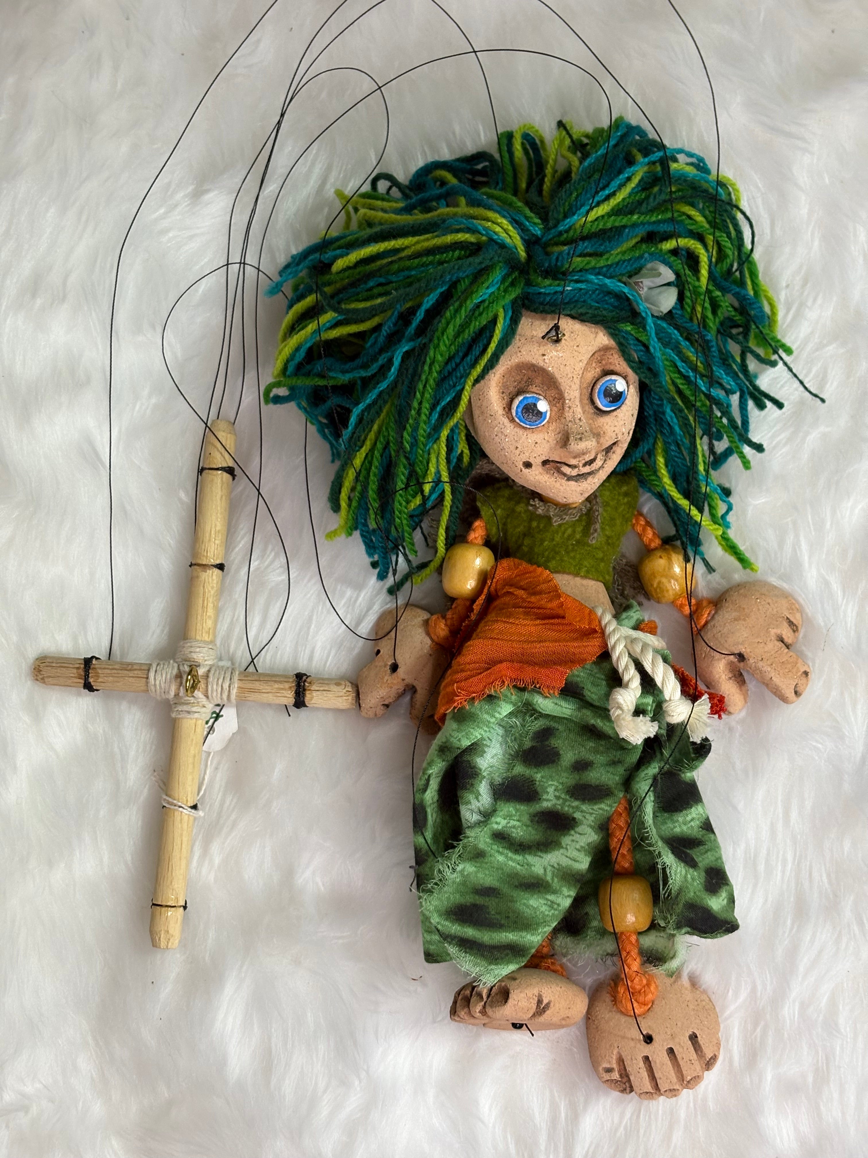 Hippy Chix: Classic Marionette Puppet