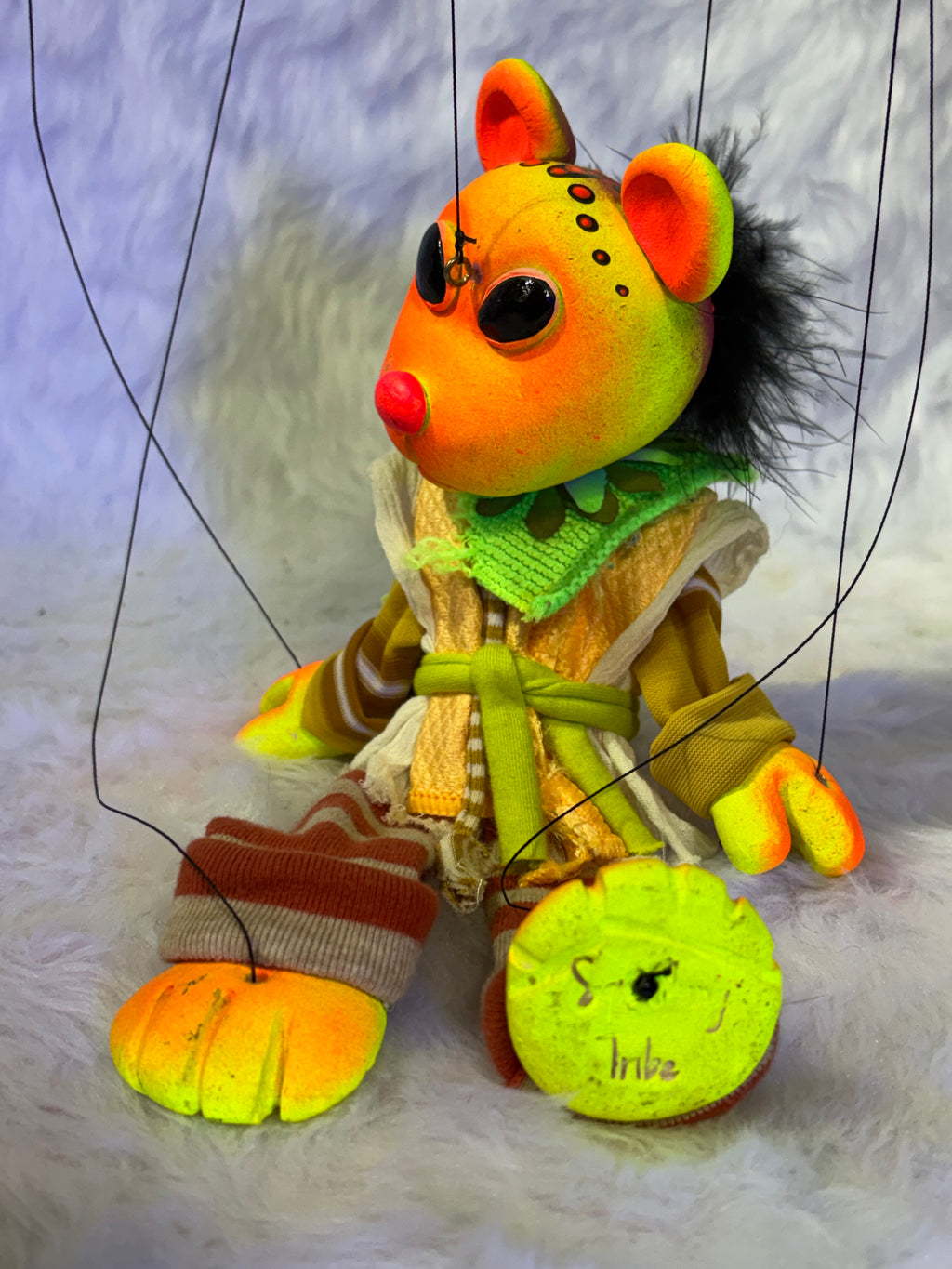 Sunny-D -UV Marionette Puppet