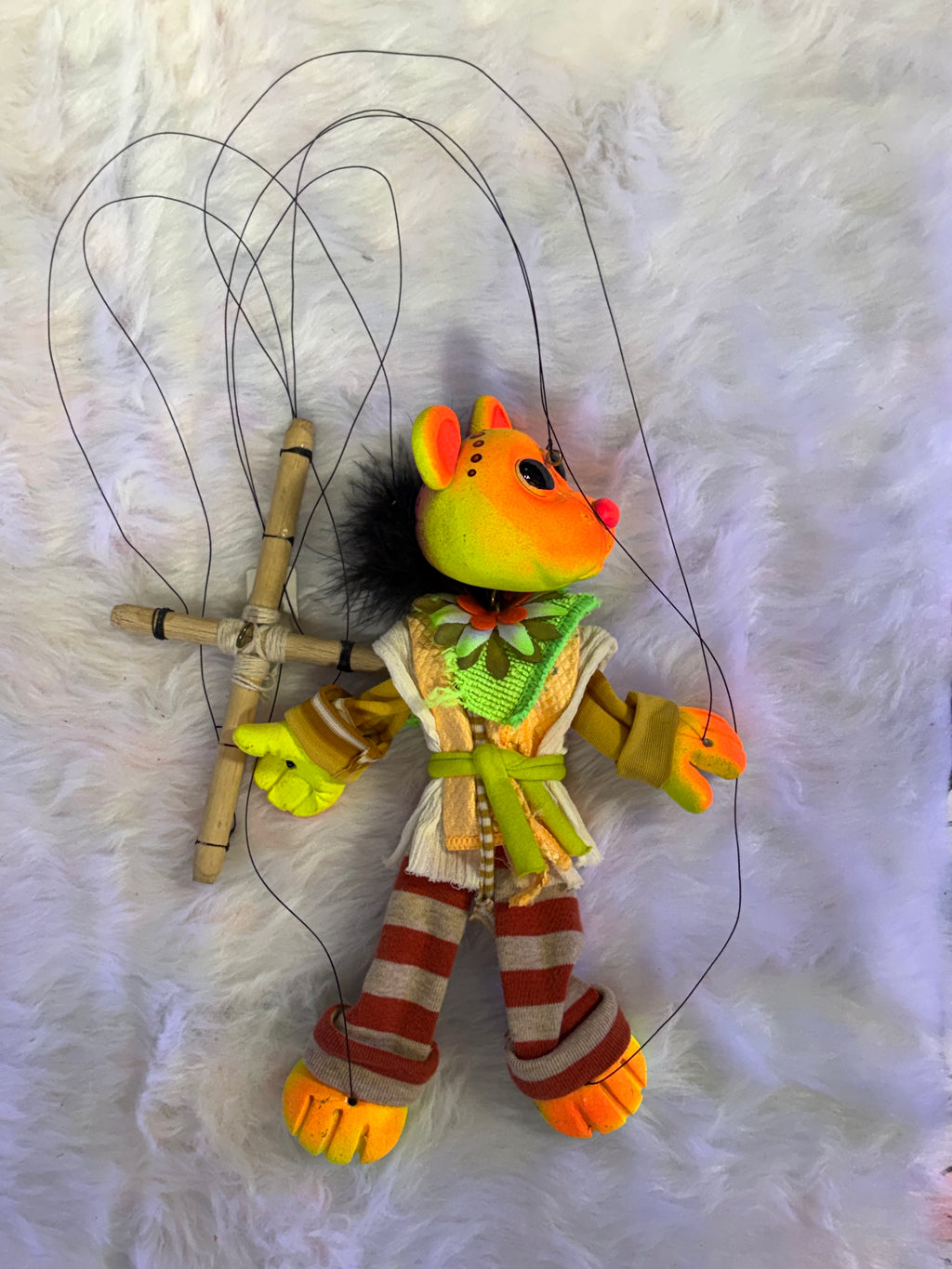Sunny-D -UV Marionette Puppet