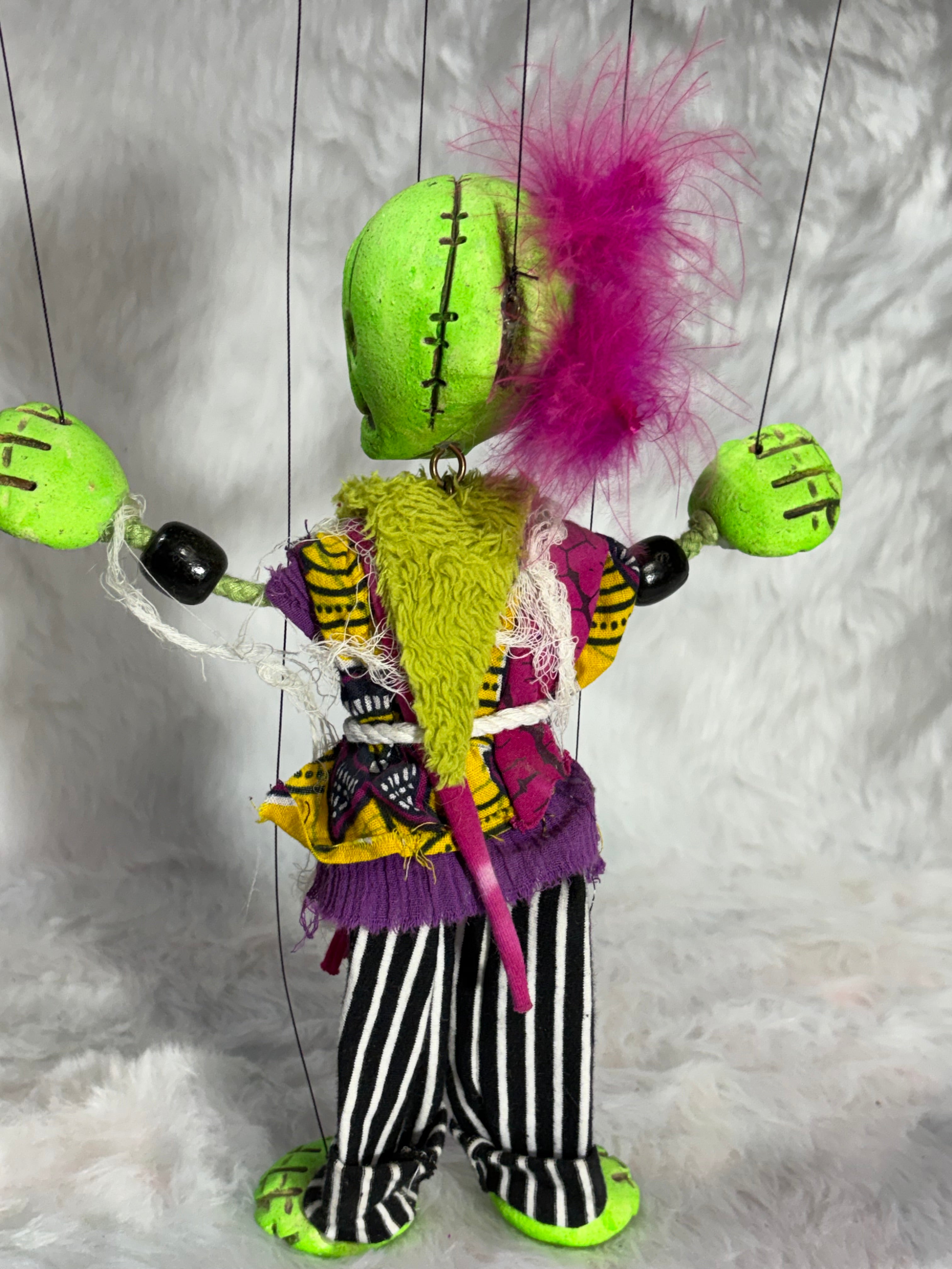Jolt the Undead -UV Marionette Puppet