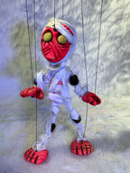 Surge the Mummy -UV Marionette Puppet