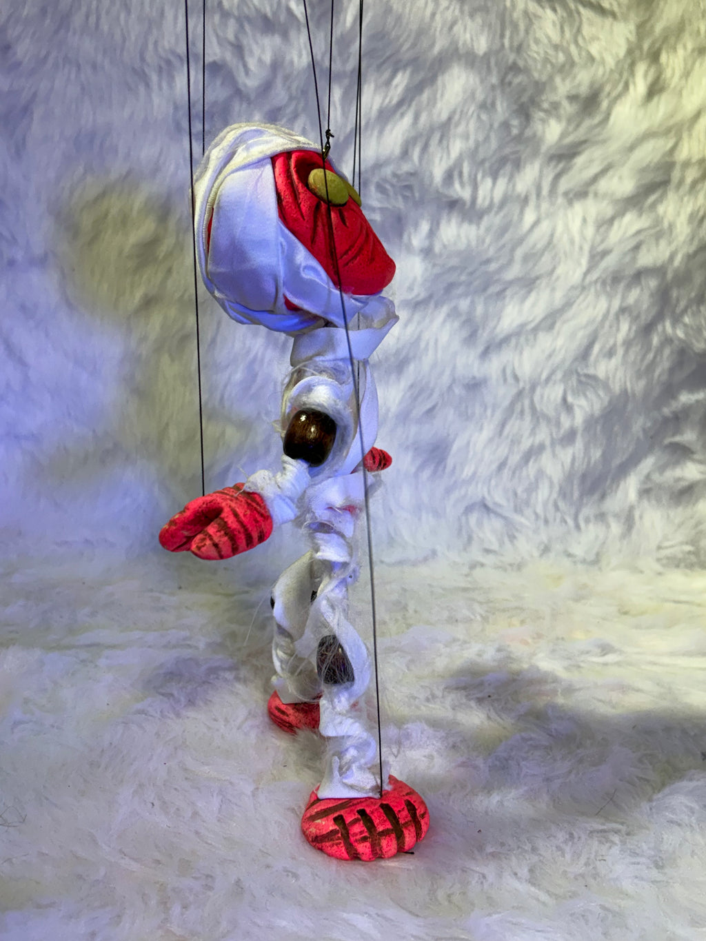 Surge the Mummy -UV Marionette Puppet