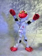 Surge the Mummy -UV Marionette Puppet