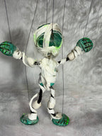 Tab the Mummy -UV Marionette Puppet