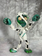 Tab the Mummy -UV Marionette Puppet