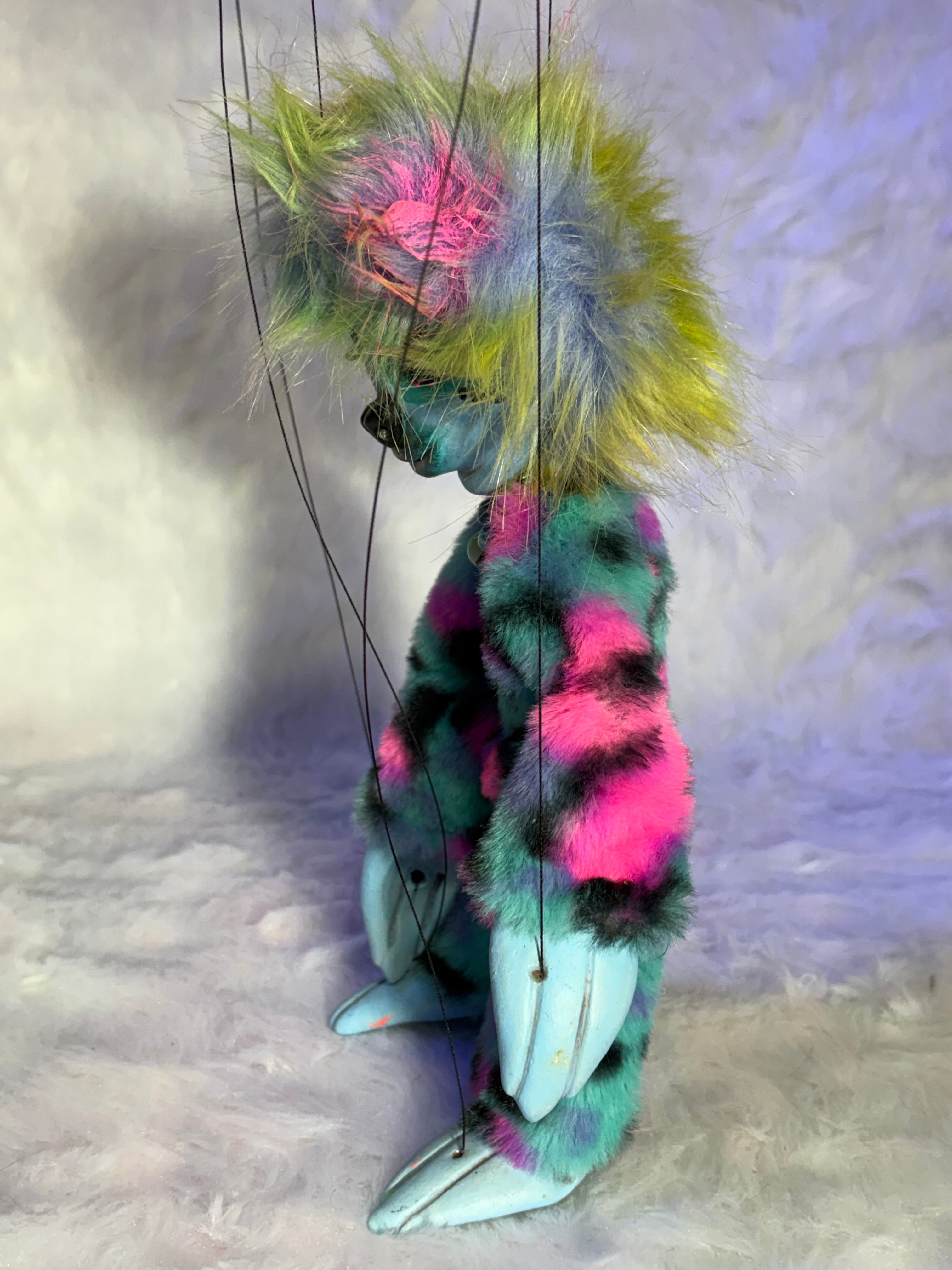 Schweppes the Sloth- Marionette Puppet