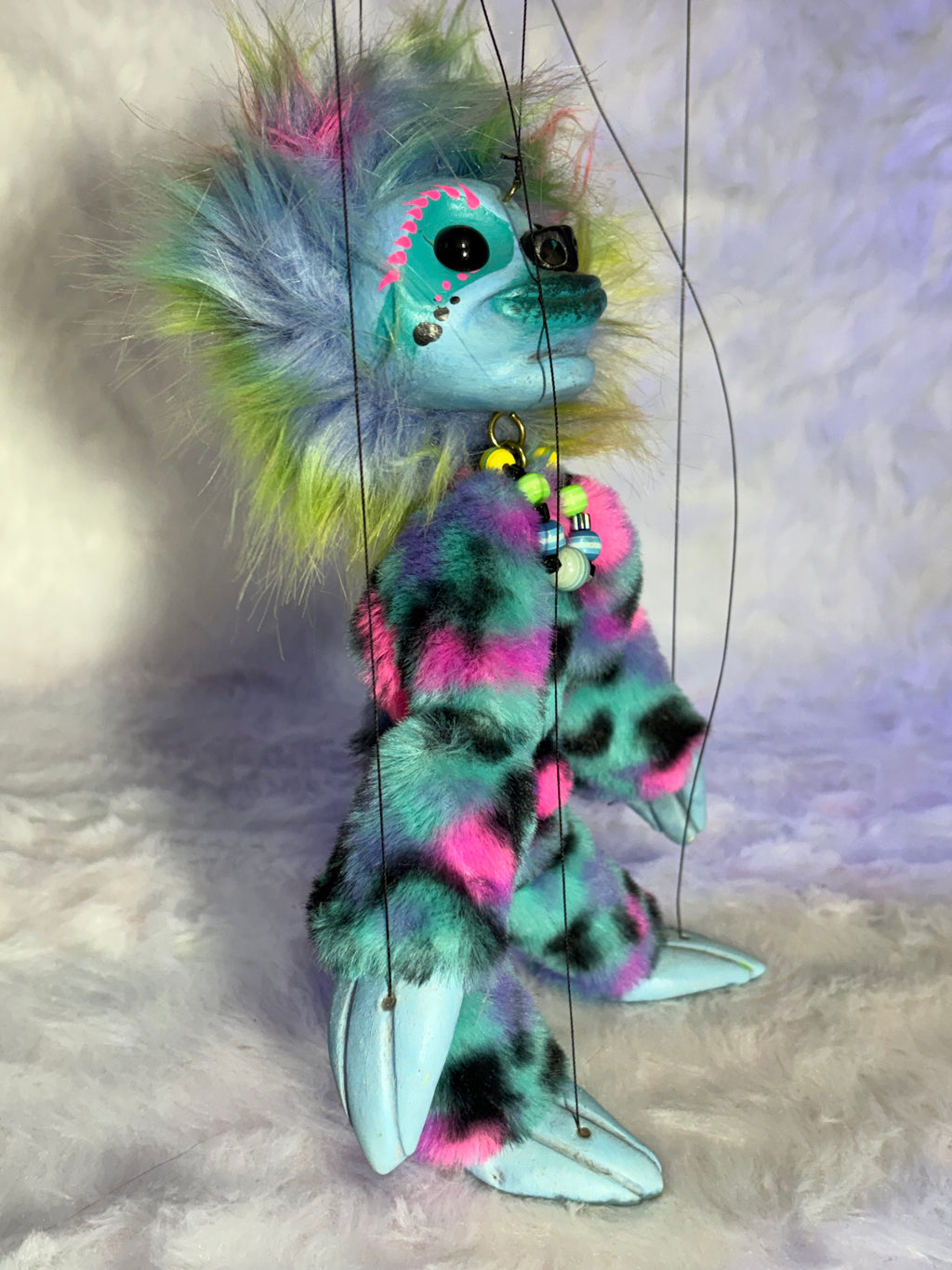 Schweppes the Sloth- Marionette Puppet