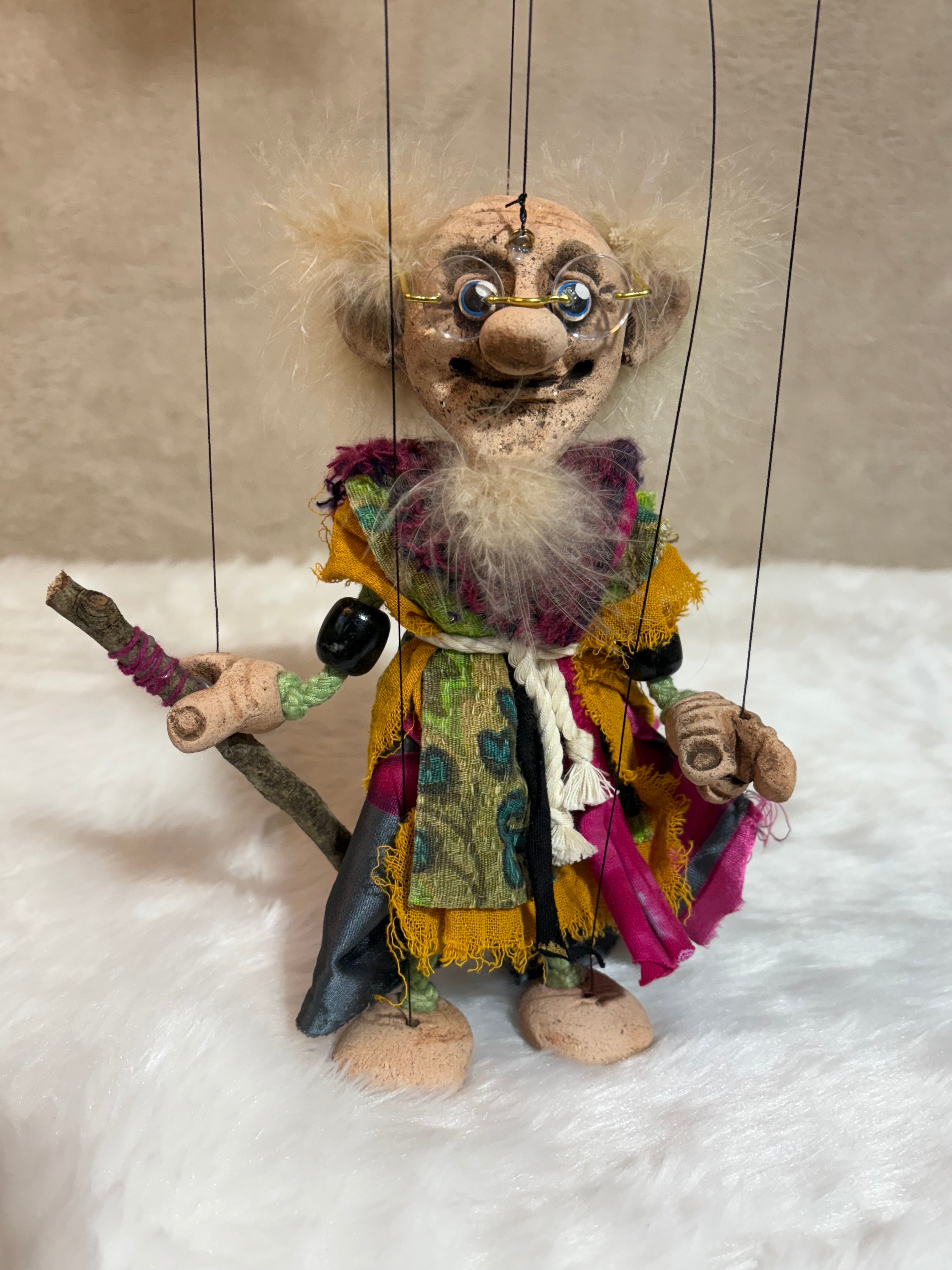 The Hermit: Classic Marionette Puppet