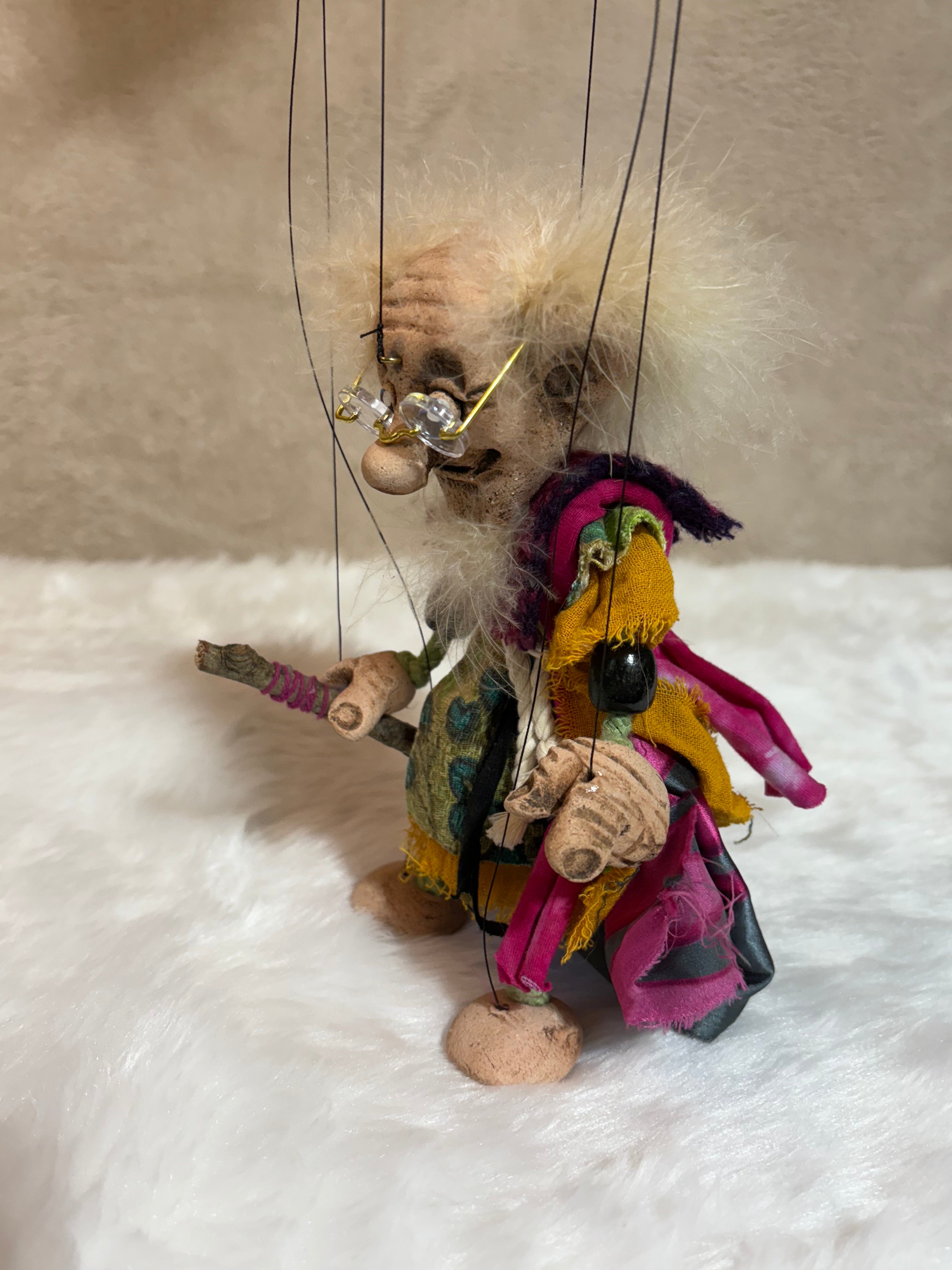The Hermit: Classic Marionette Puppet