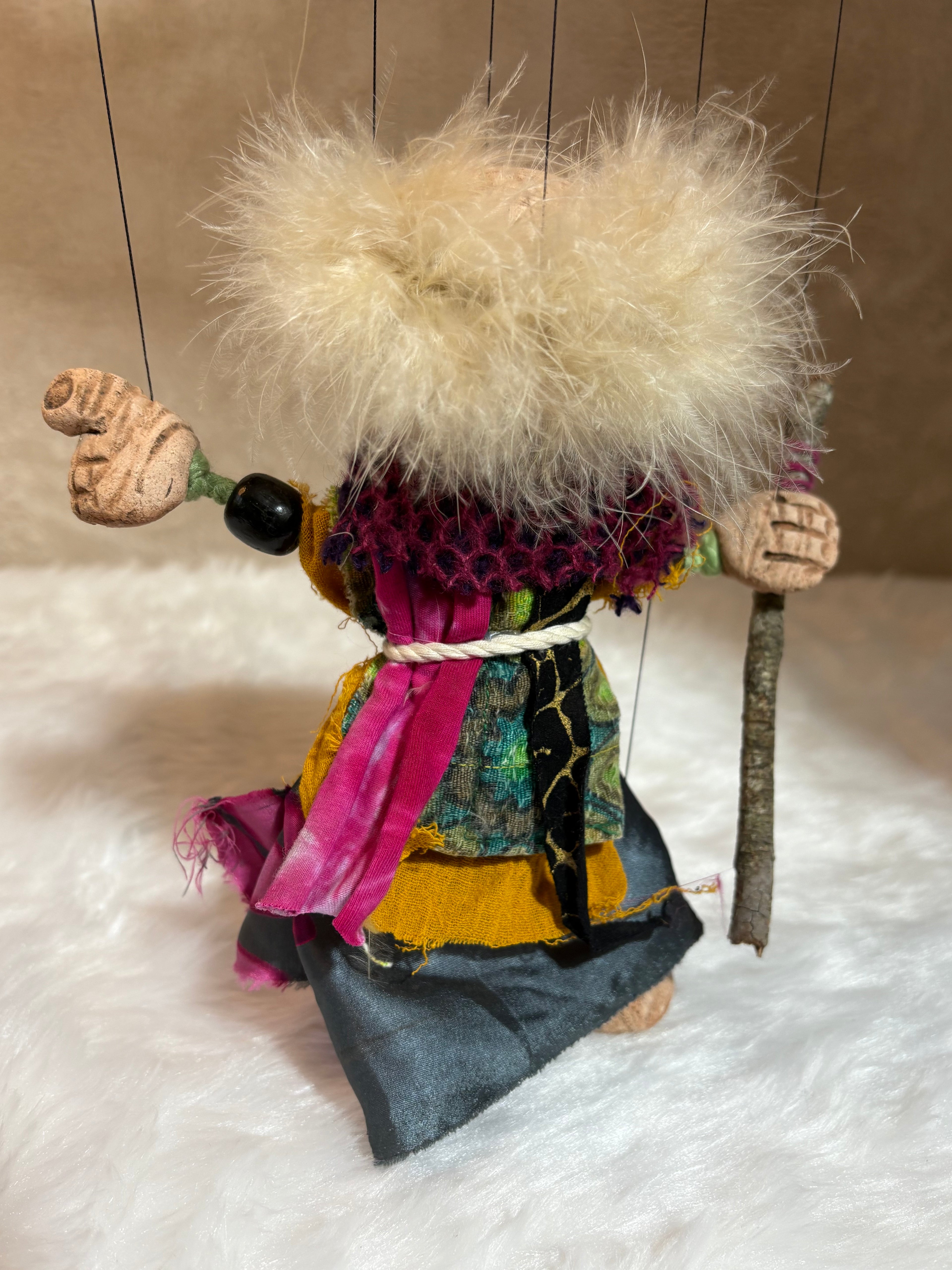The Hermit: Classic Marionette Puppet