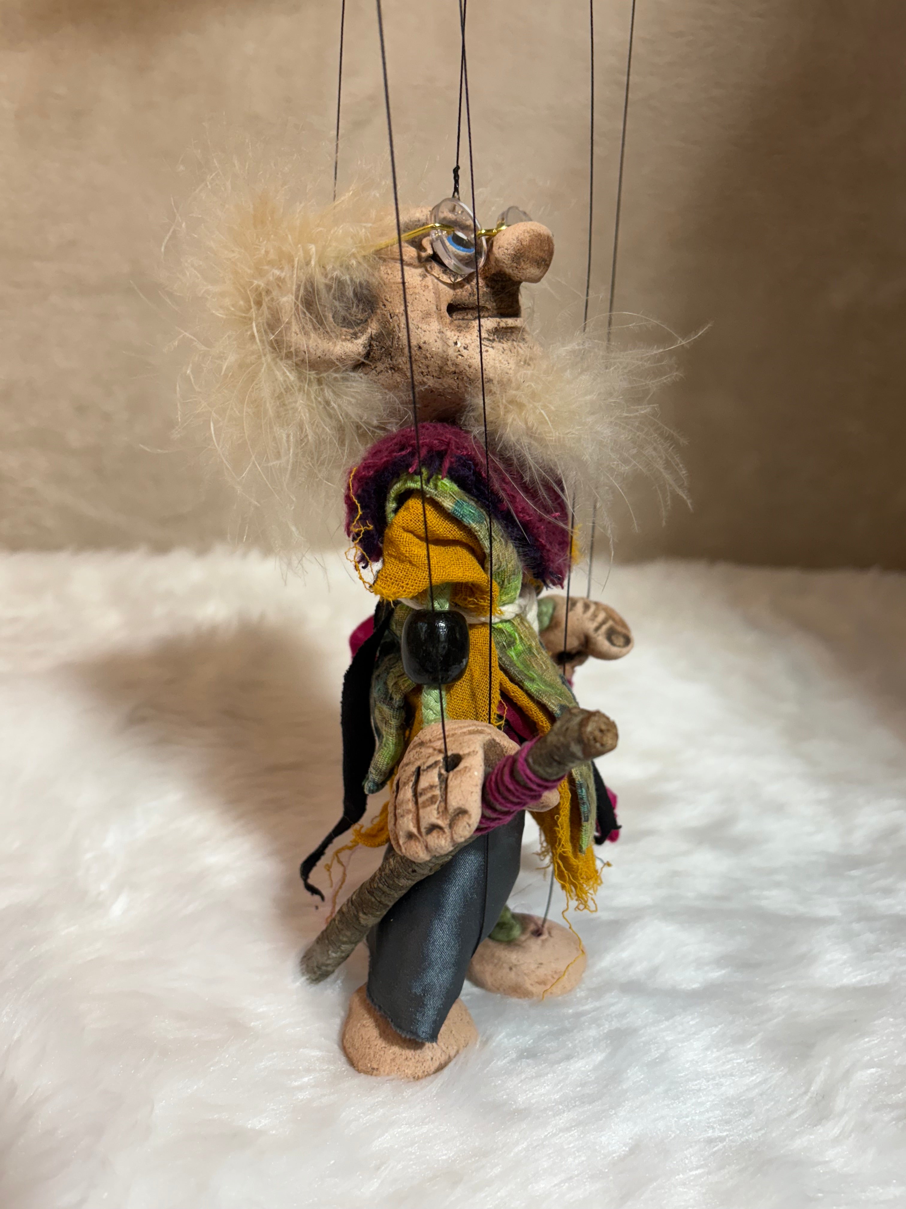 The Hermit: Classic Marionette Puppet