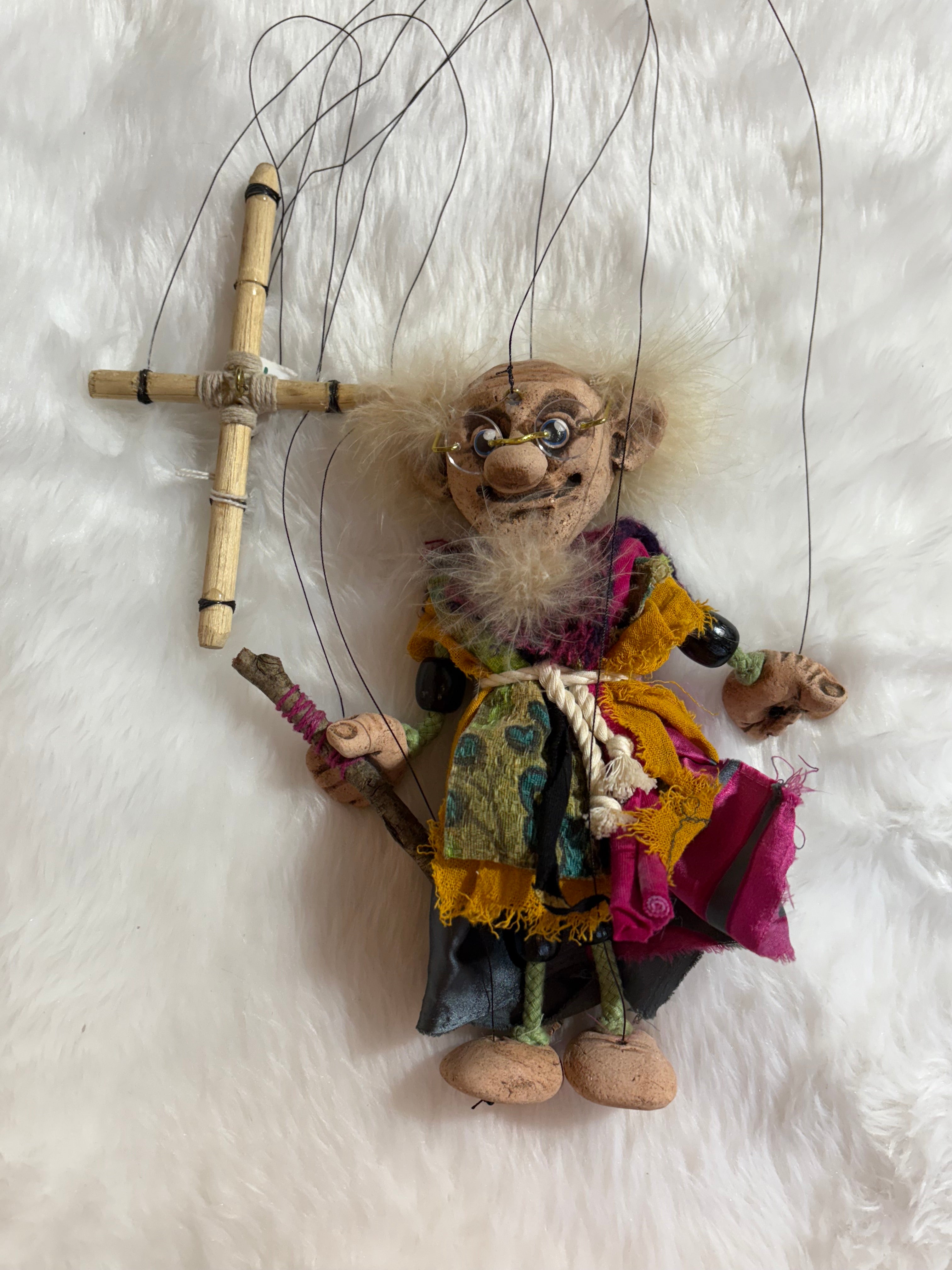 The Hermit: Classic Marionette Puppet