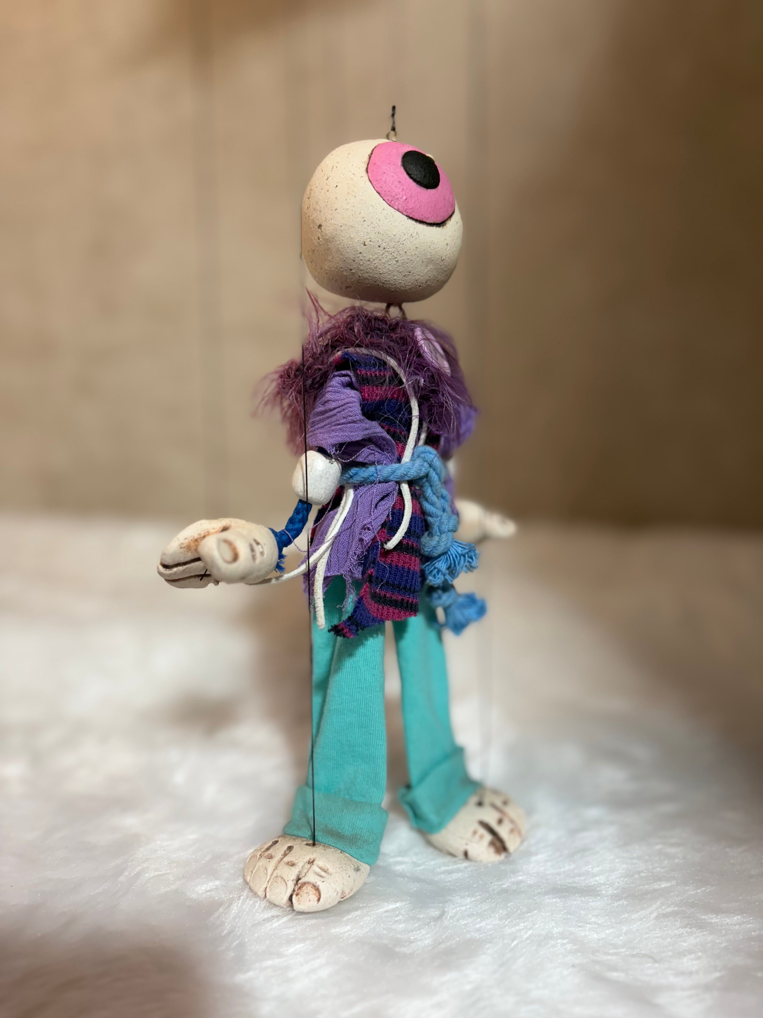 Eyeball Dude - Classic Marionette Puppet
