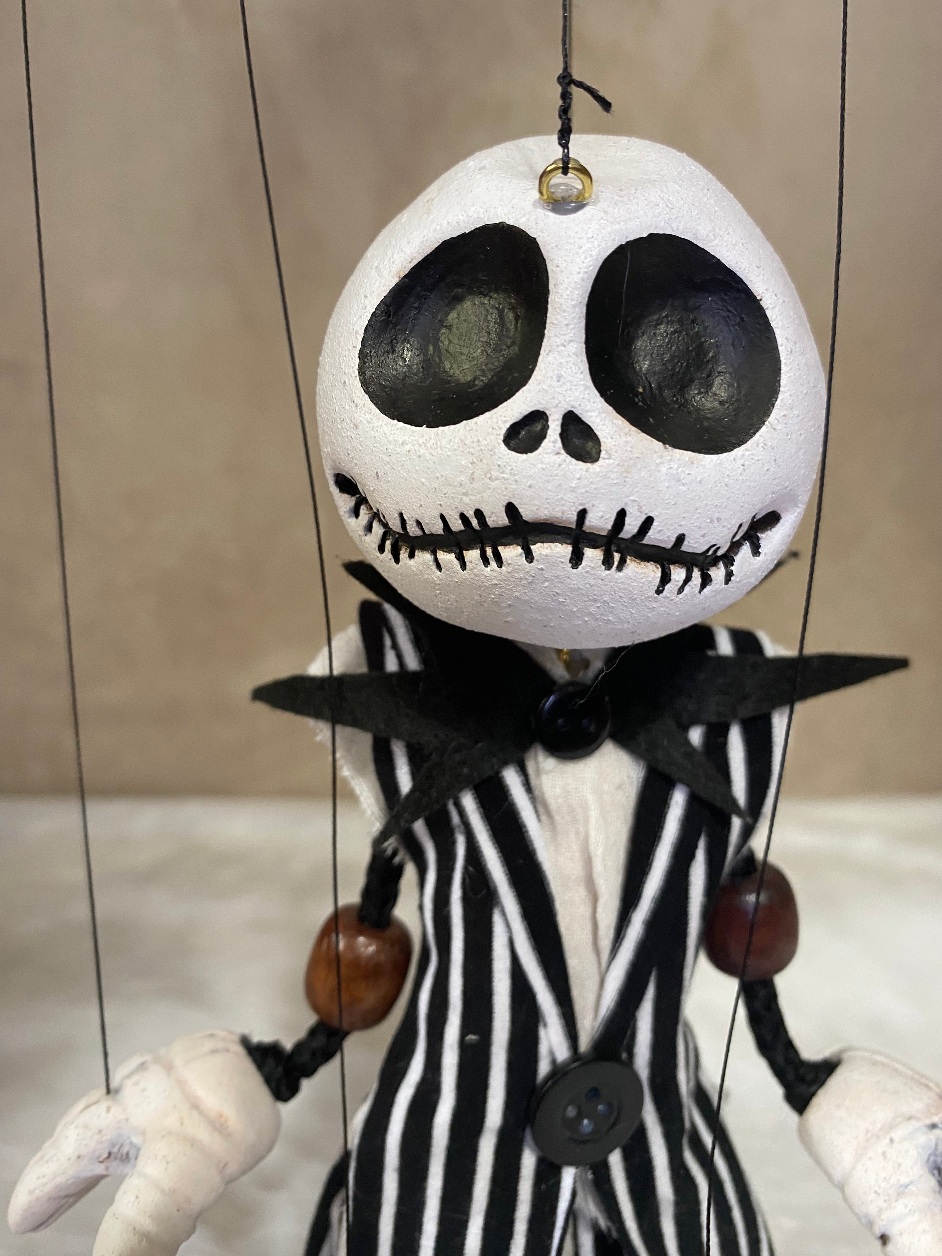 Jack Skellington: Nightmare before Christmas puppet
