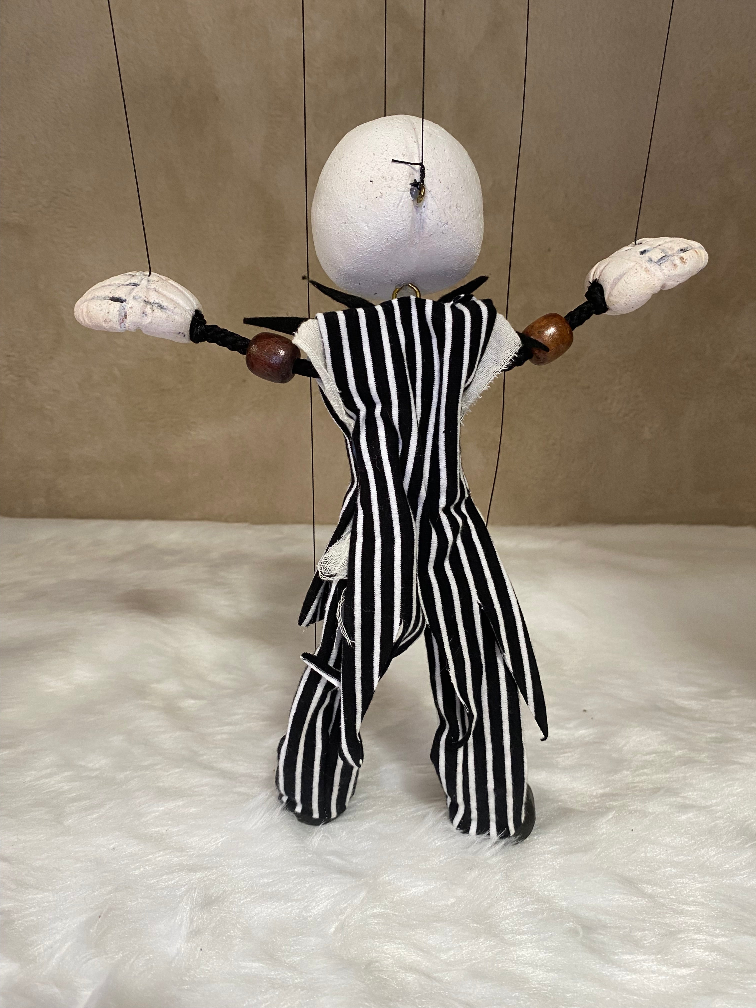 Jack Skellington: Nightmare before Christmas puppet